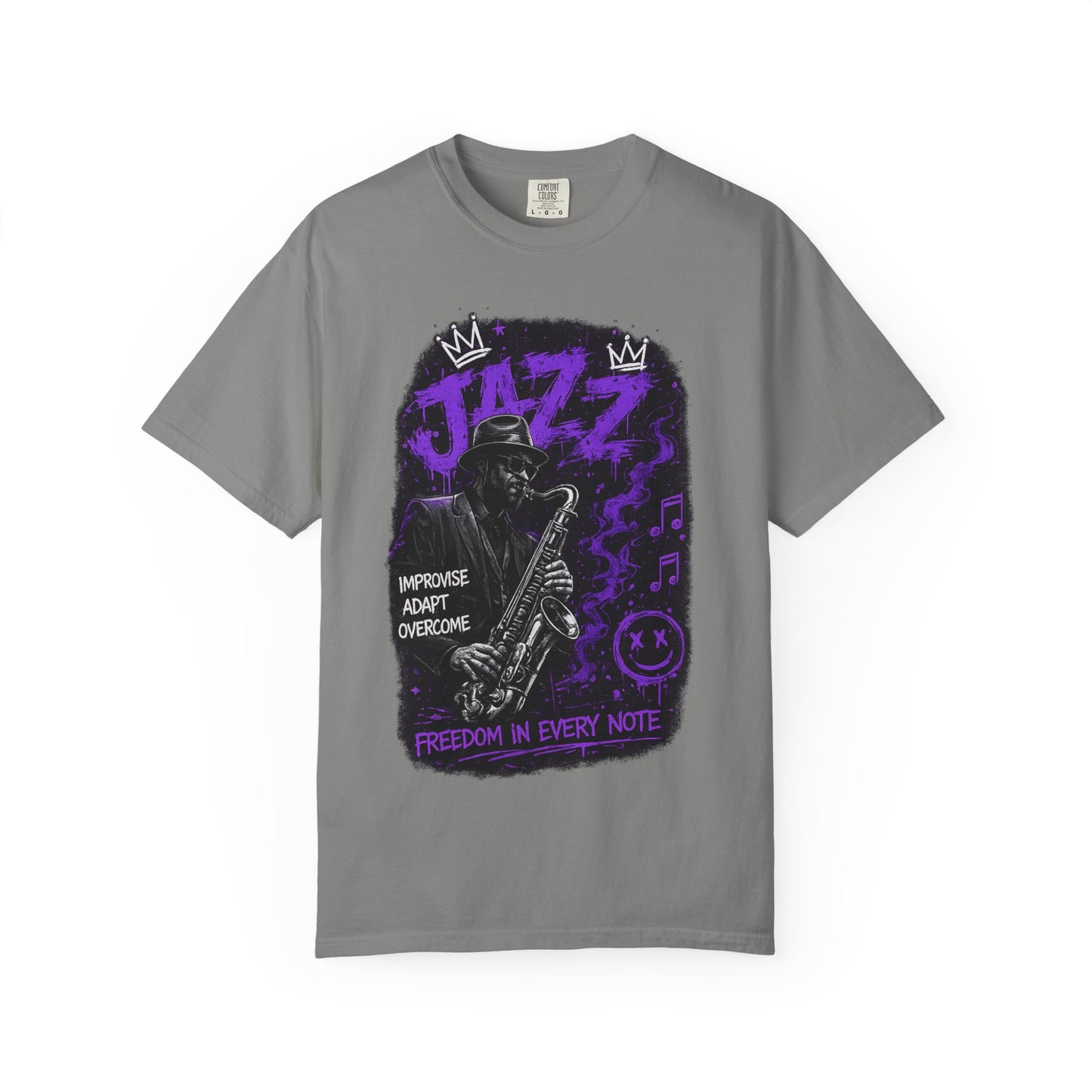 Jazz Saxophone T-Shirt — "Freedom in Every Note" Music Graphic Tee