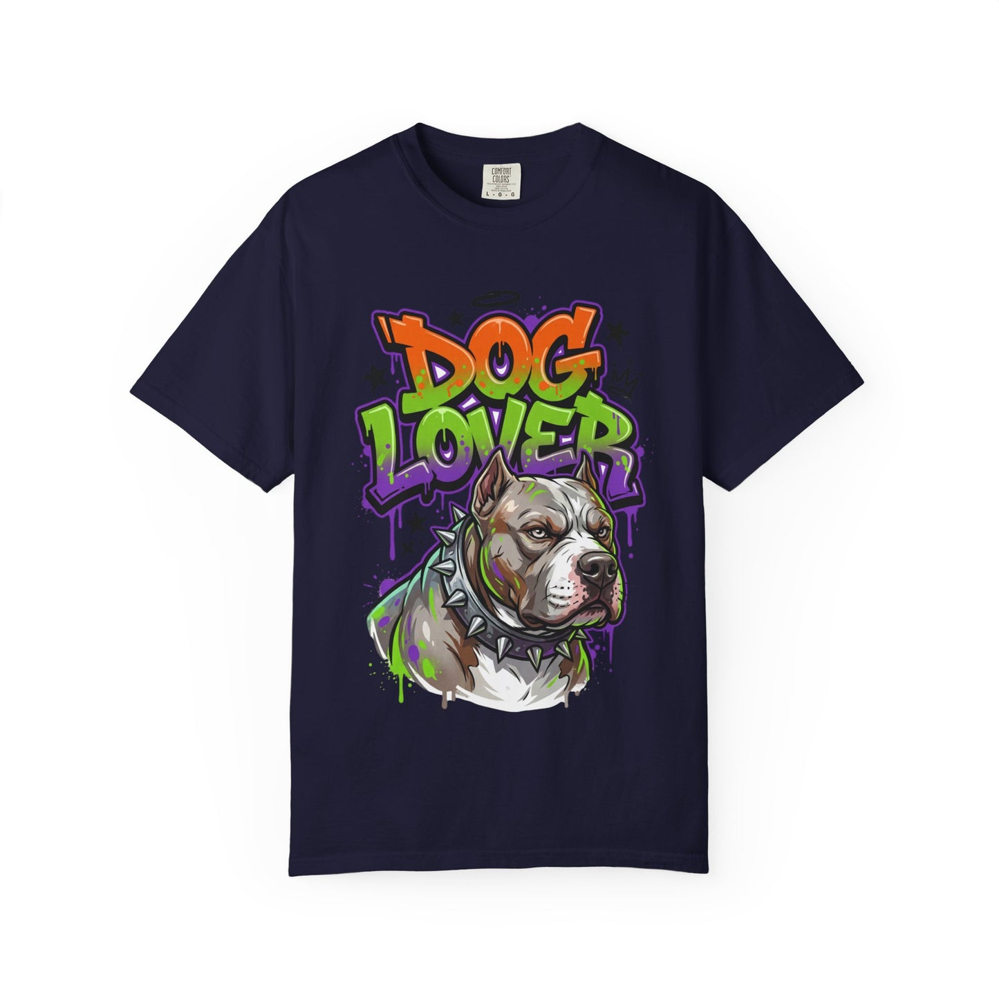 Dog Lover T-Shirt — Urban Graffiti Pitbull Tee