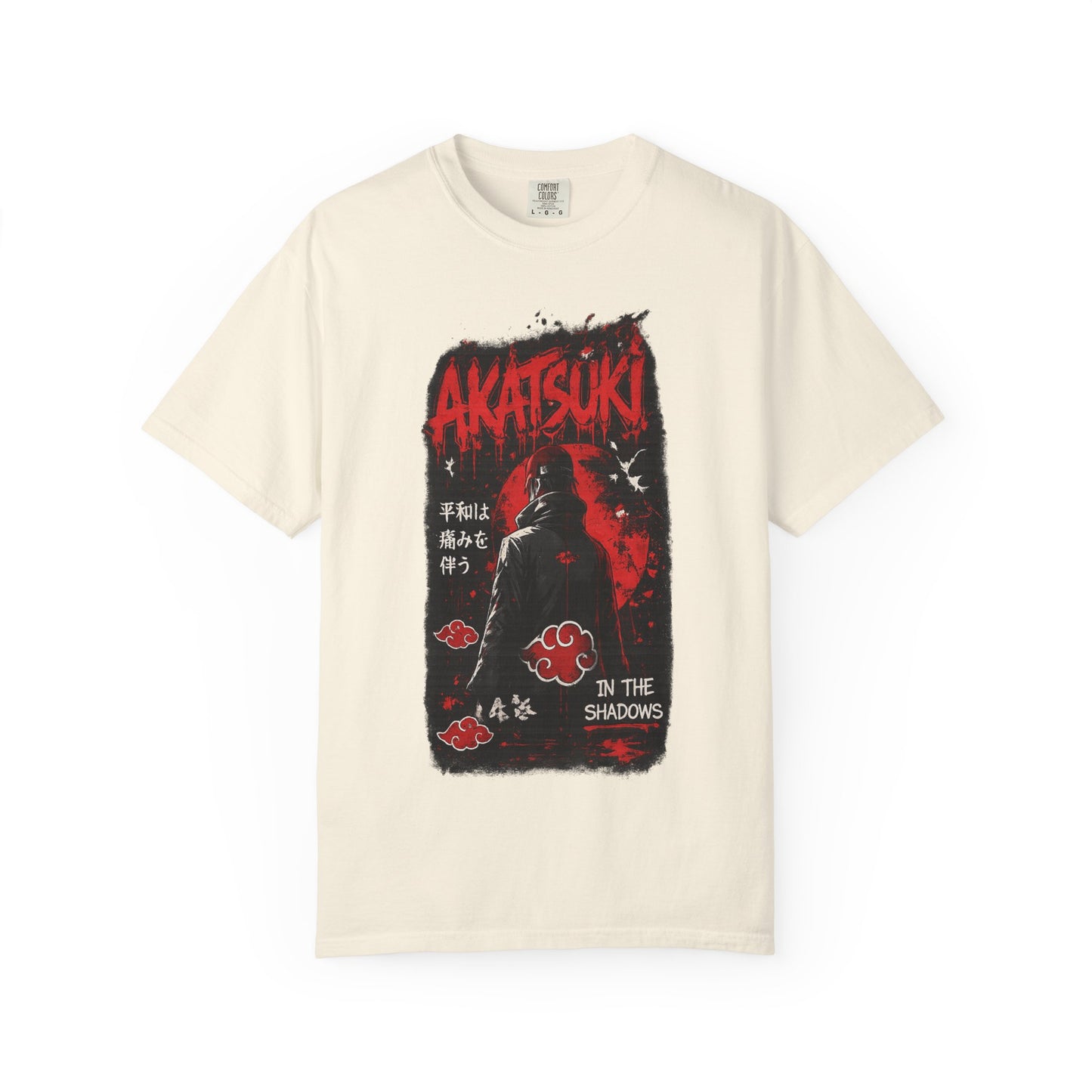 Akatsuki Graphic T-Shirt — Vintage Anime Rogue Clan Design