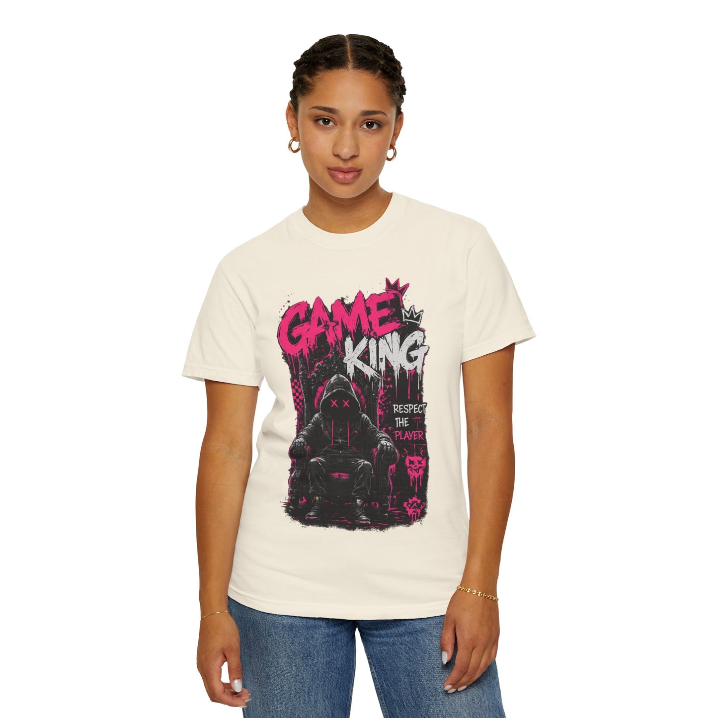 Game King Graphic T-Shirt — 'Respect The Player' Gamer Streetwear