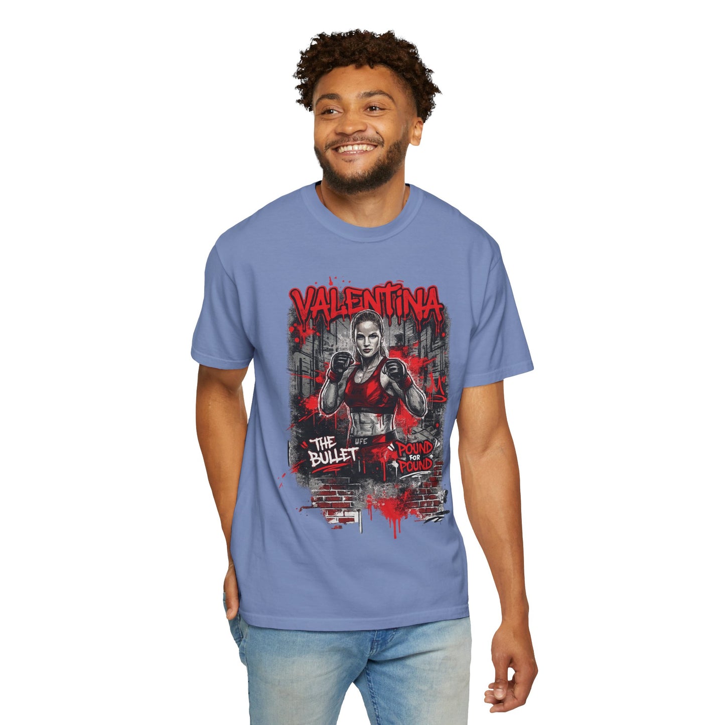 Valentina 'The Bullet' UFC T-Shirt — Women's Fighter Graphic Tee