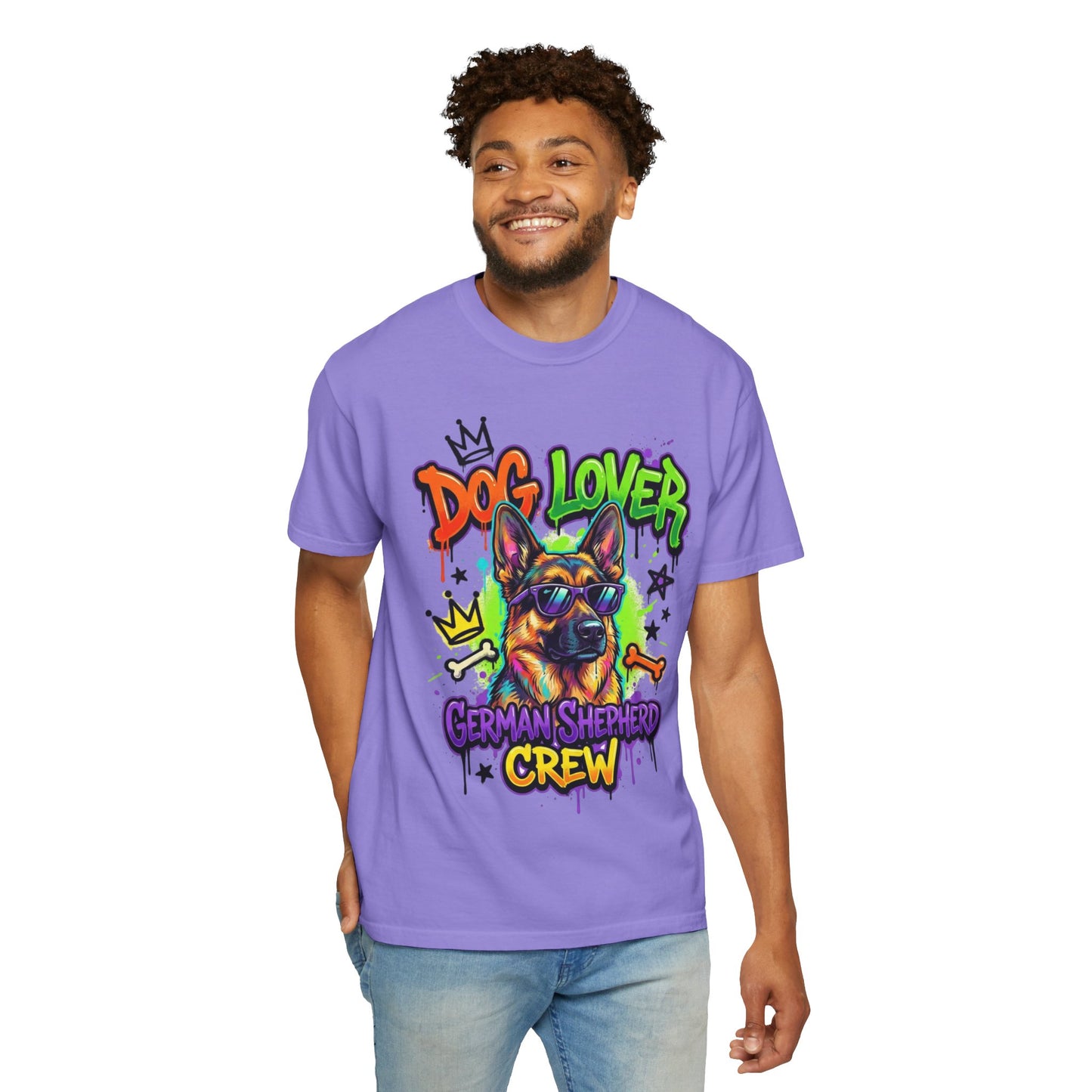 Dog Lover German Shepherd Crew T-Shirt