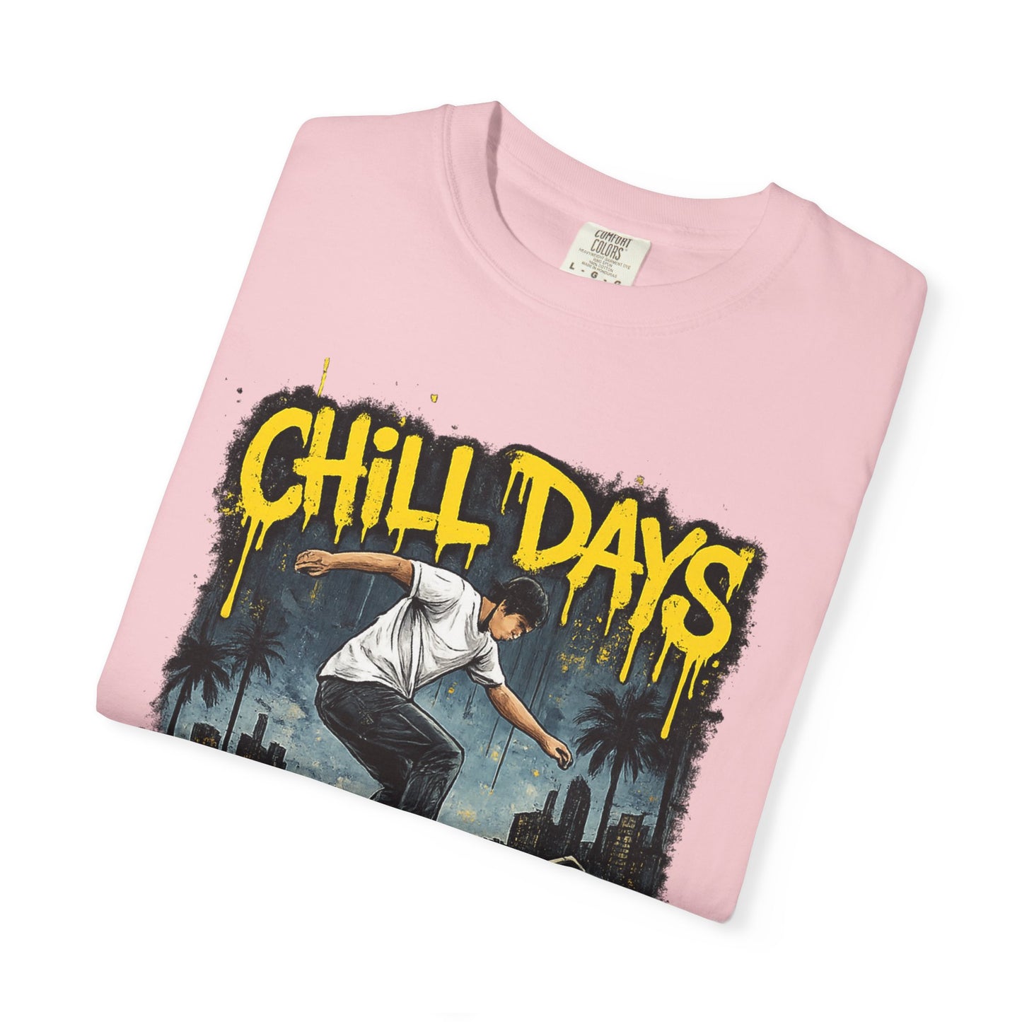 Chill Days Big Tricks Skateboard T‑Shirt