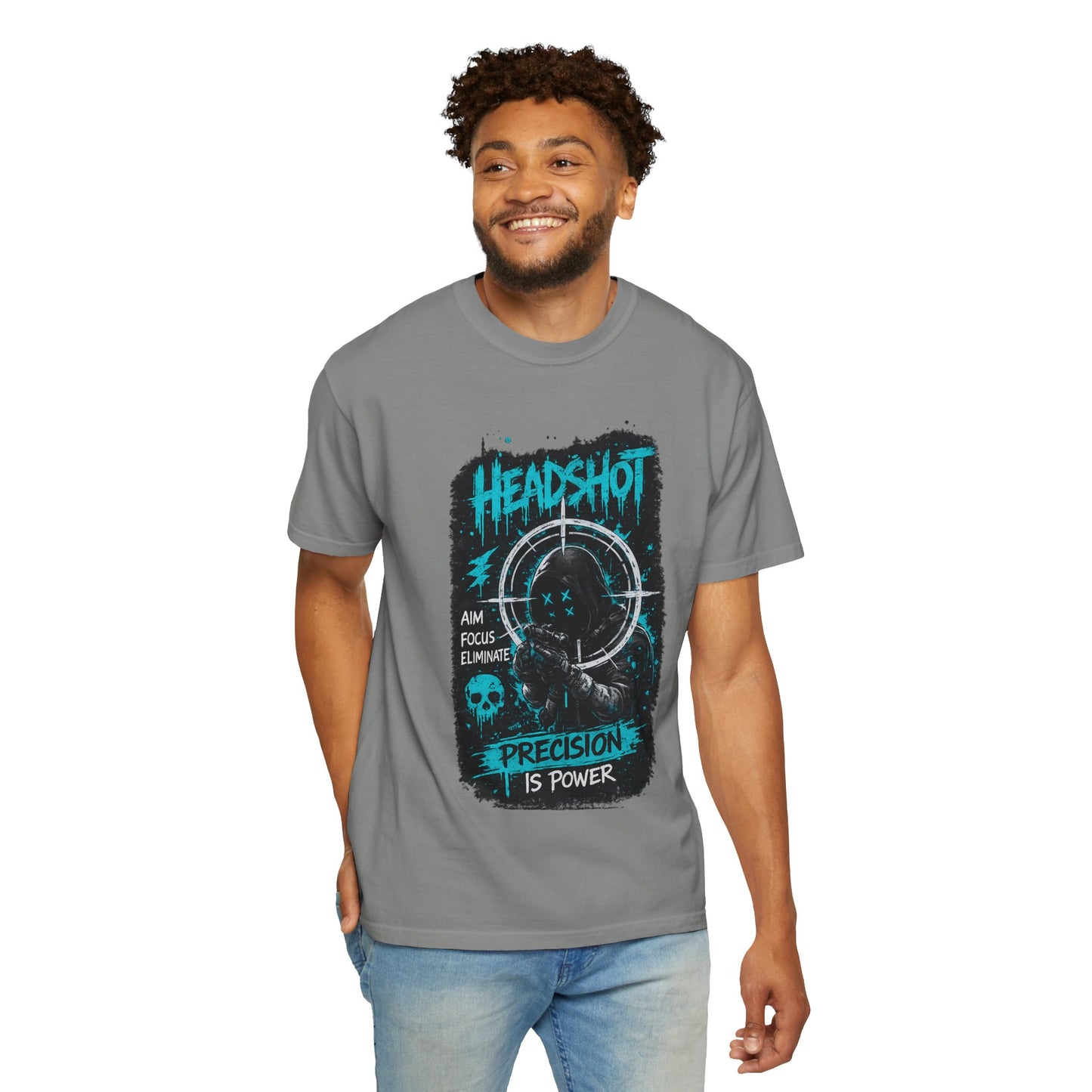 Headshot Precision T-Shirt — Gamer Target Graphic Tee