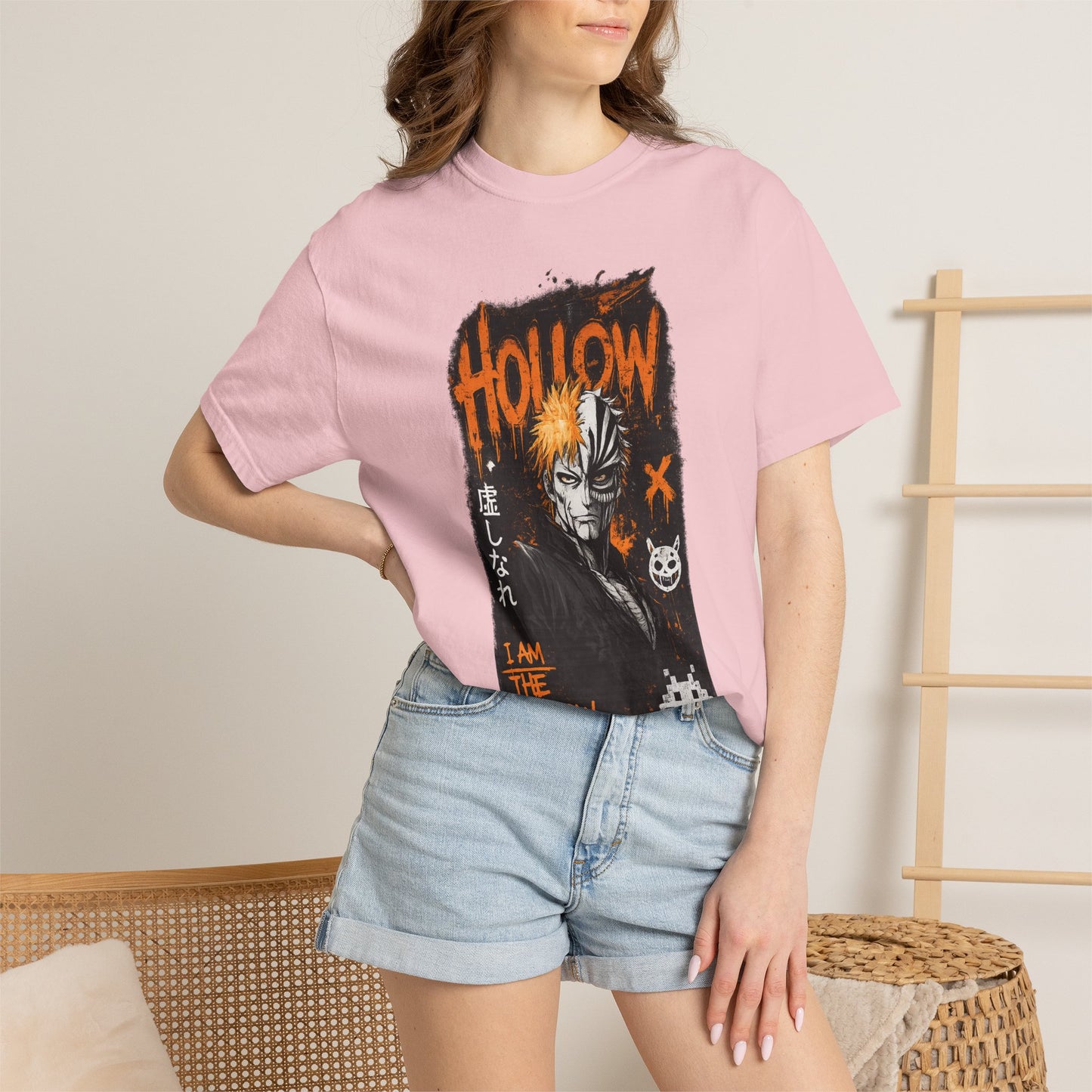 Hollow Anime Graphic T-Shirt — I Am The Hollow Illustration