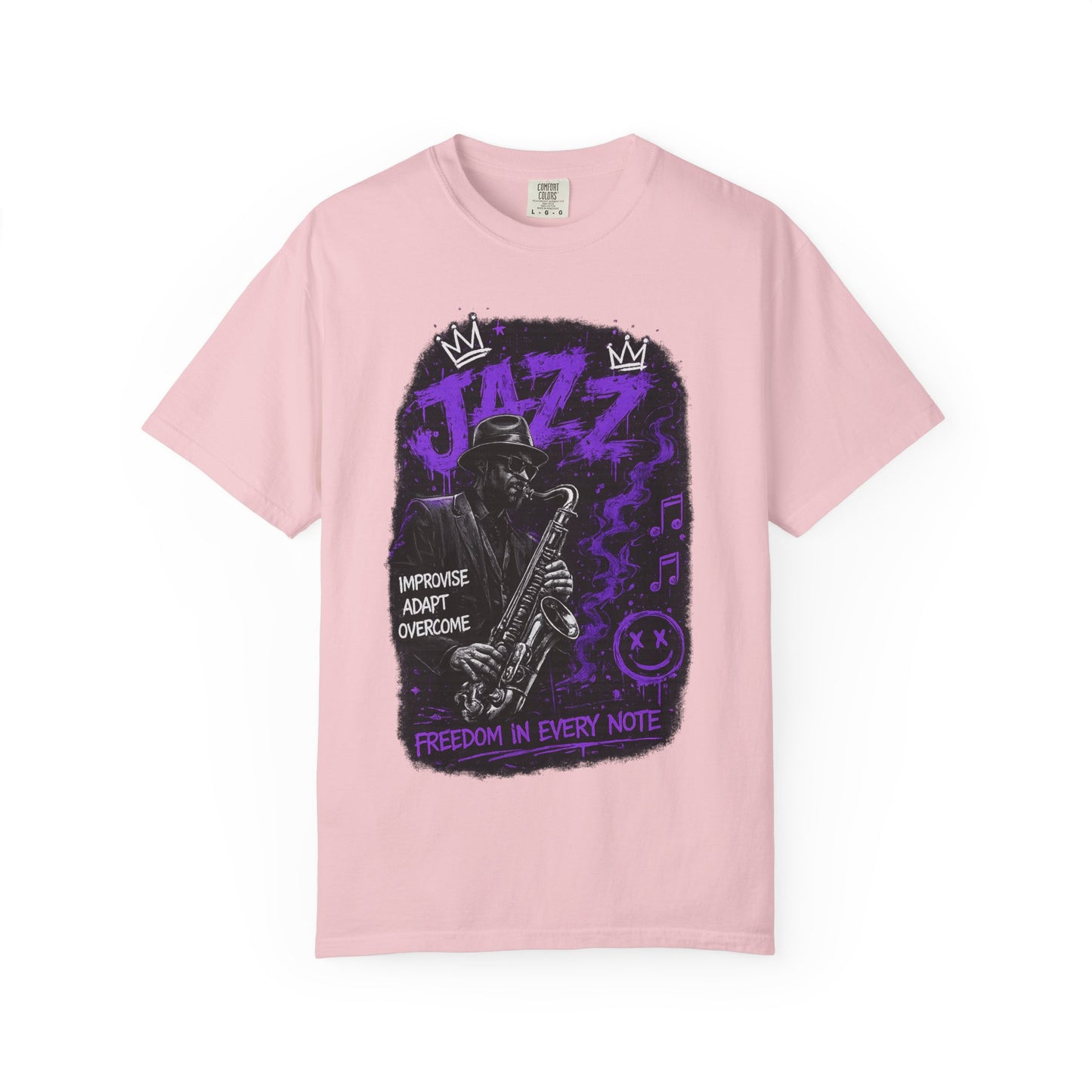 Jazz Saxophone T-Shirt — "Freedom in Every Note" Music Graphic Tee