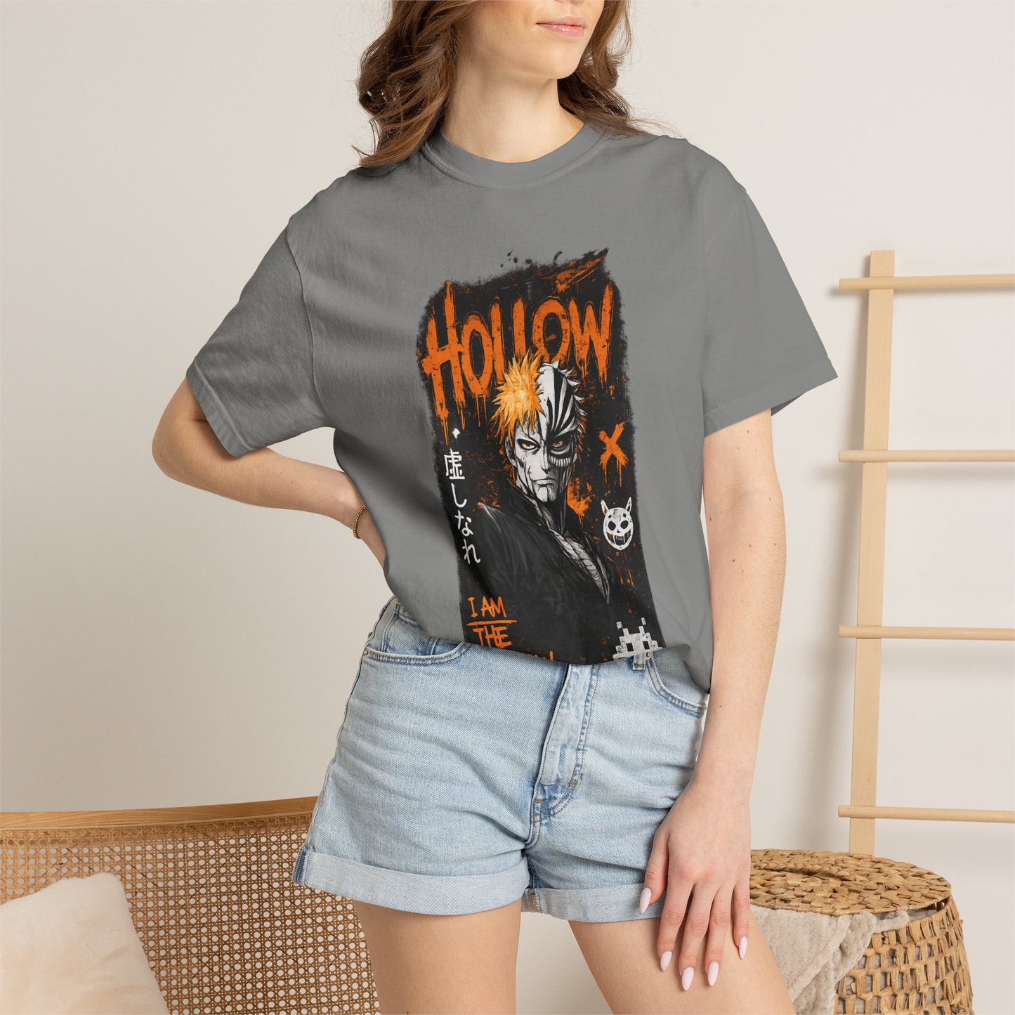 Hollow Anime Graphic T-Shirt — I Am The Hollow Illustration