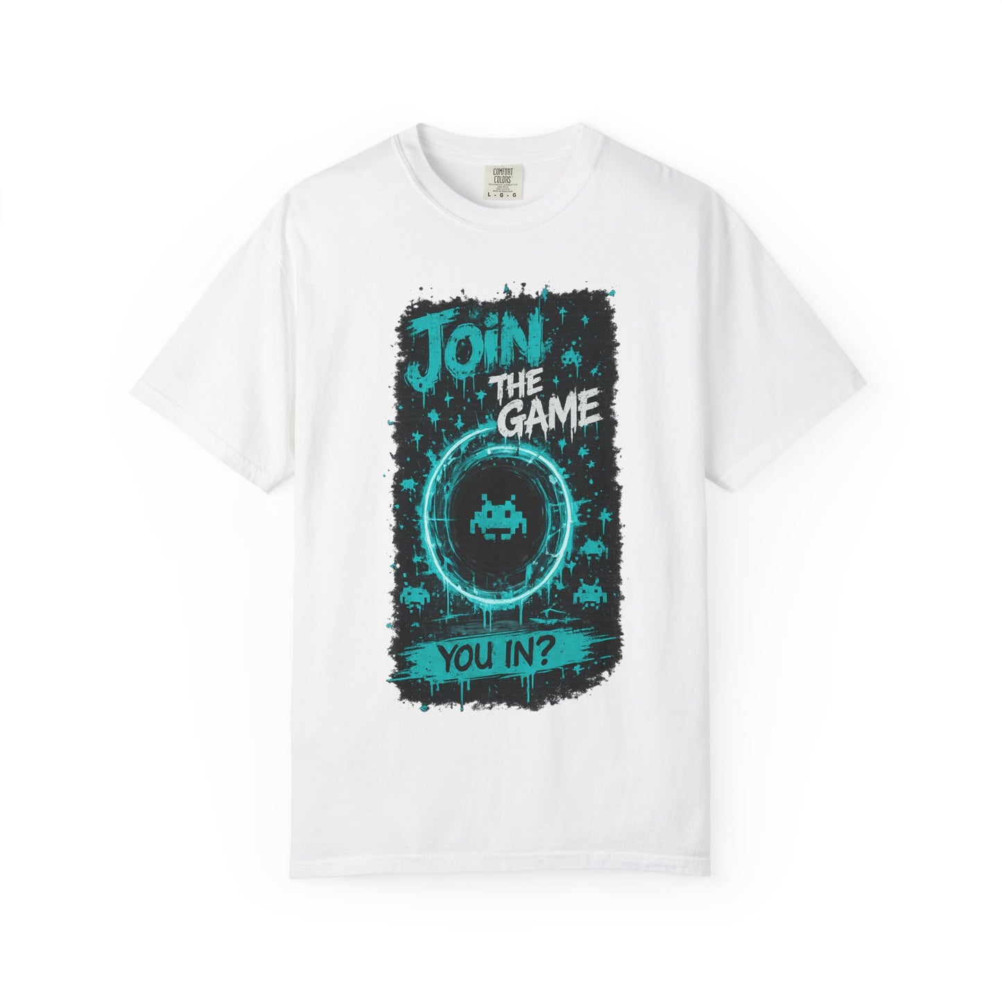 Join The Game Retro Arcade T-Shirt — 'You In?' Gamer Graphic Tee