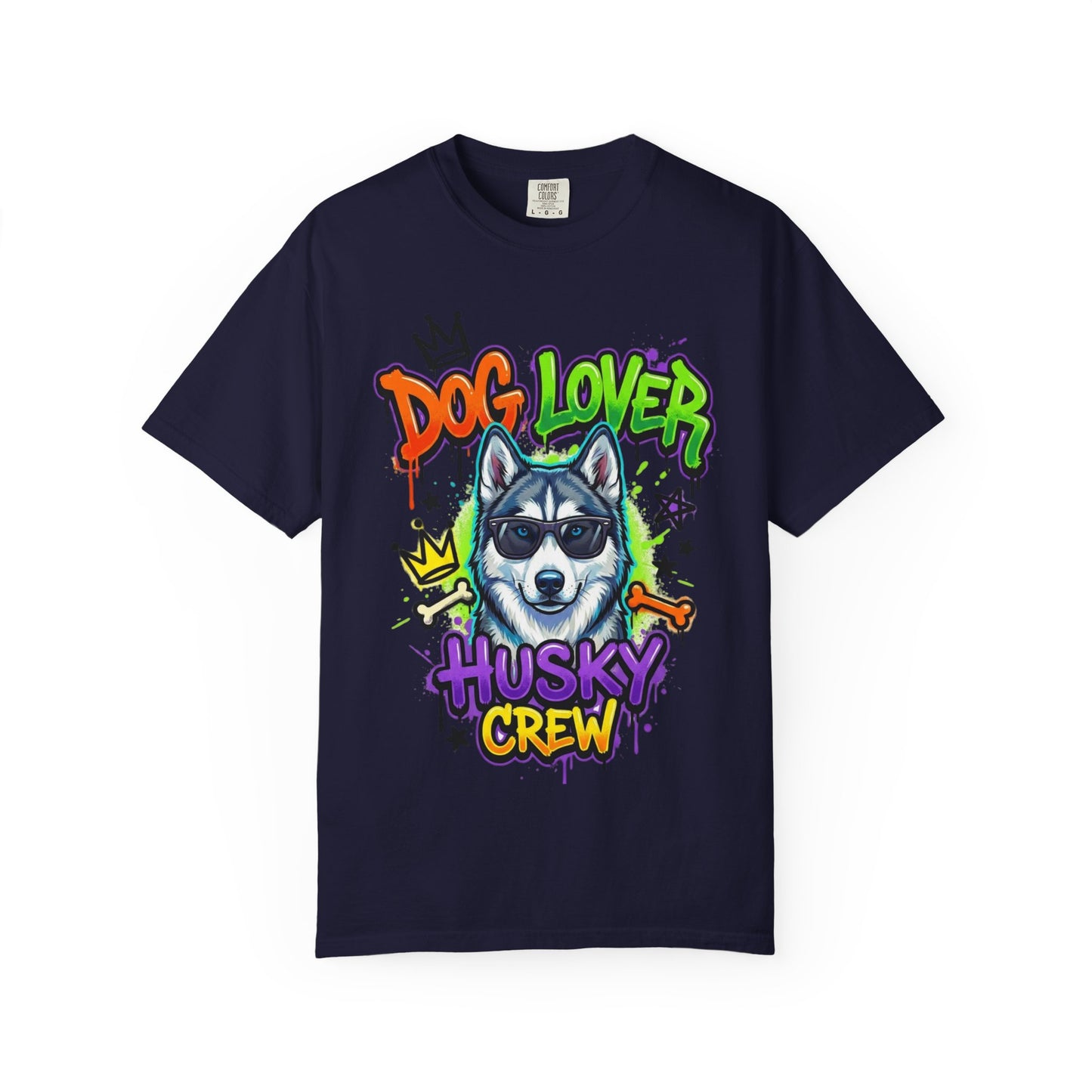 Dog Lover Husky Crew T-Shirt