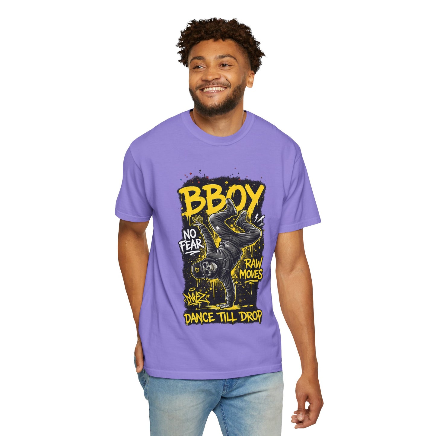 Bboy Breakdance T-Shirt — "Dance Till Drop" Streetwear Graphic Tee