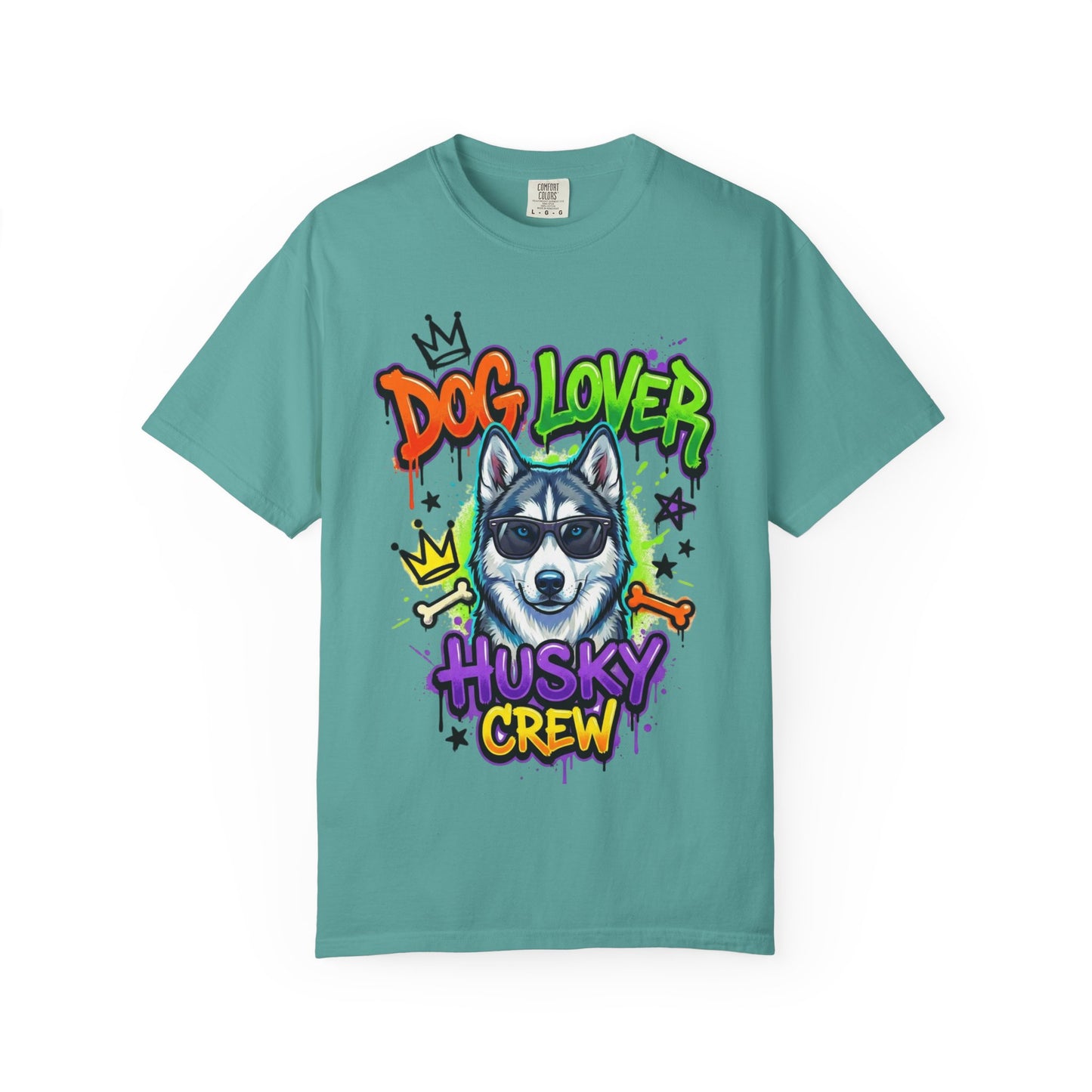 Dog Lover Husky Crew T-Shirt