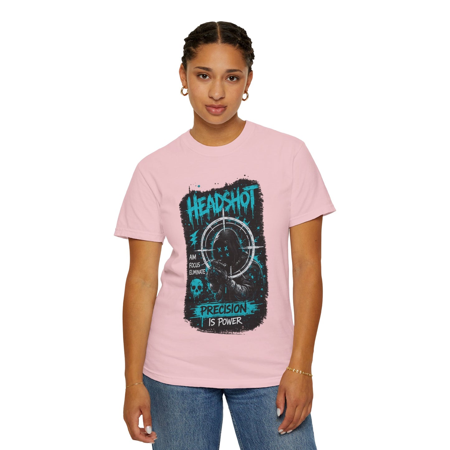 Headshot Precision T-Shirt — Gamer Target Graphic Tee