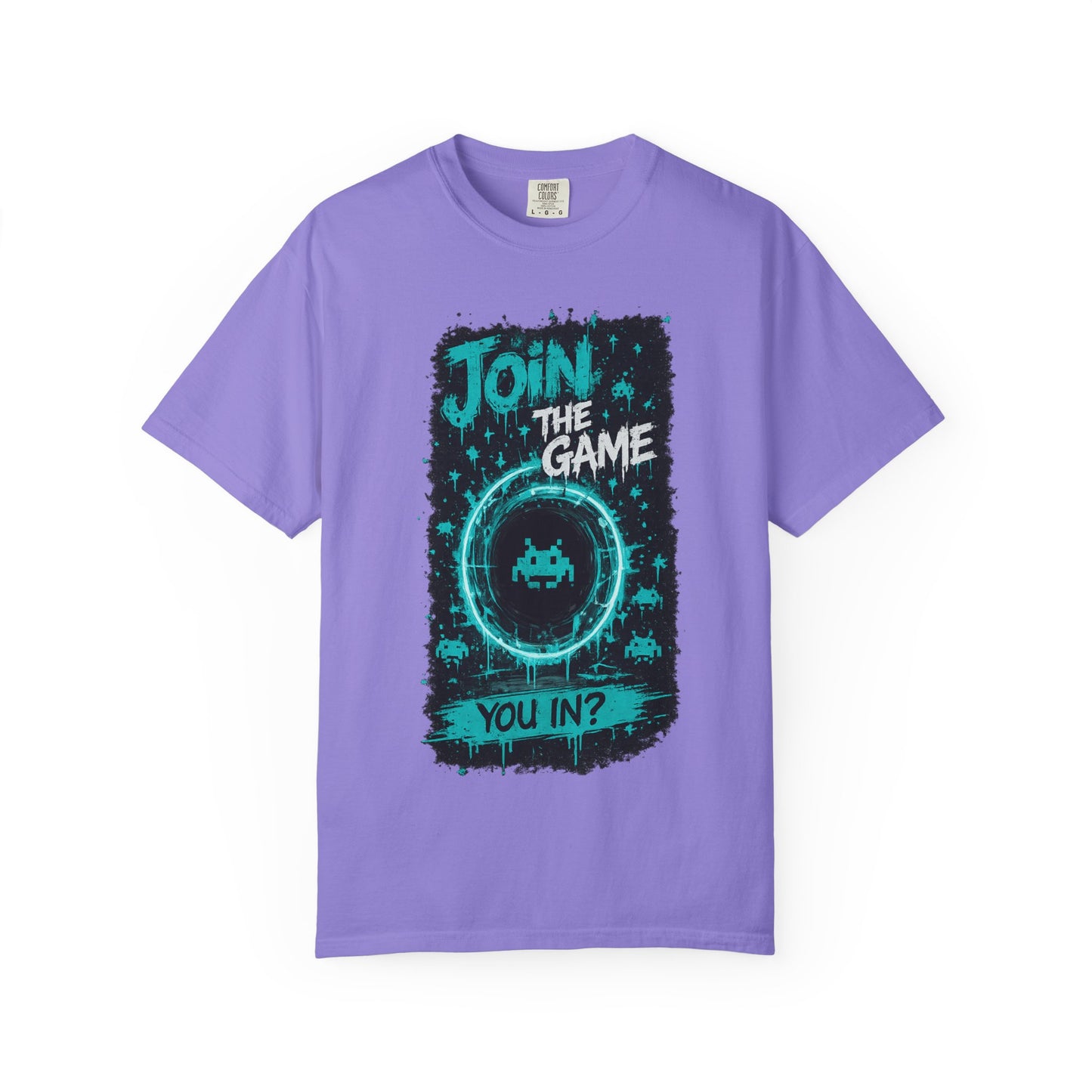 Join The Game Retro Arcade T-Shirt — 'You In?' Gamer Graphic Tee