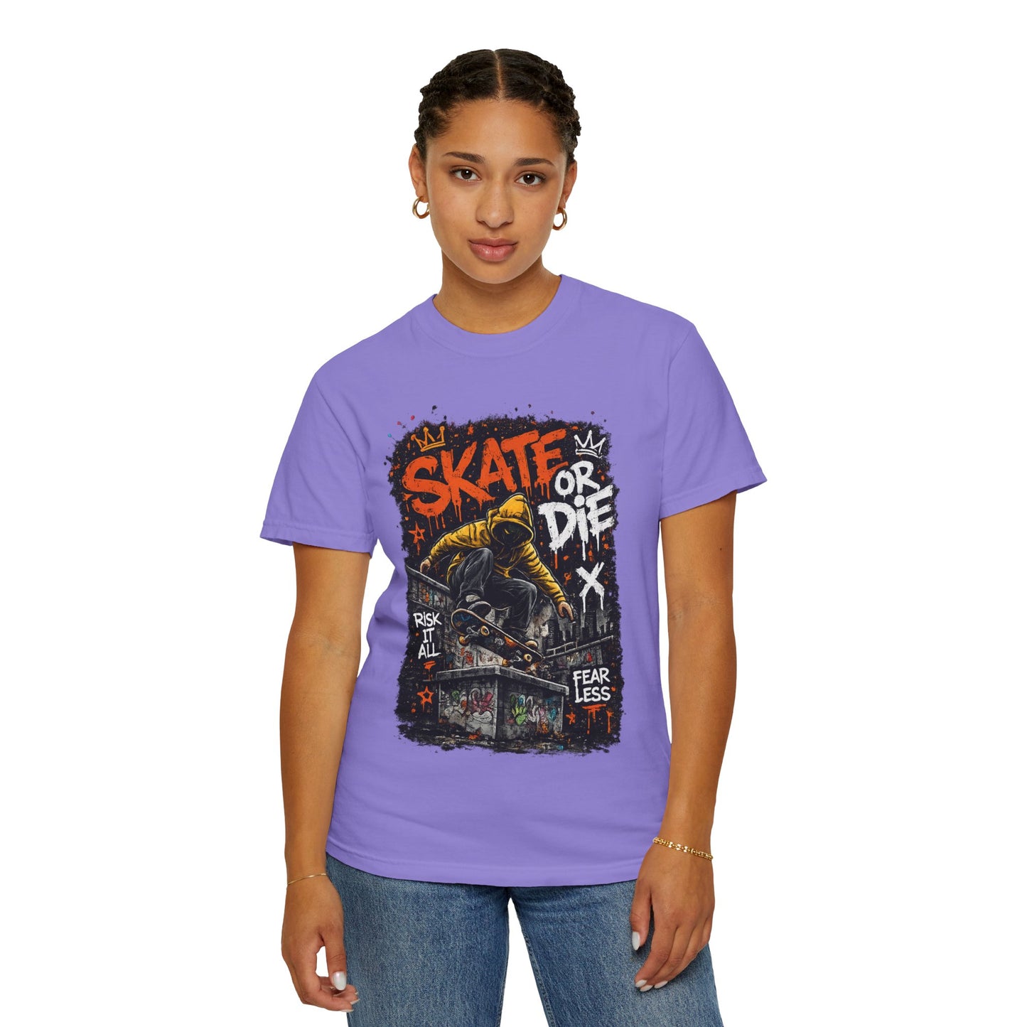 Skate or Die T-Shirt — Fearless Street Skateboard Graphic Tee