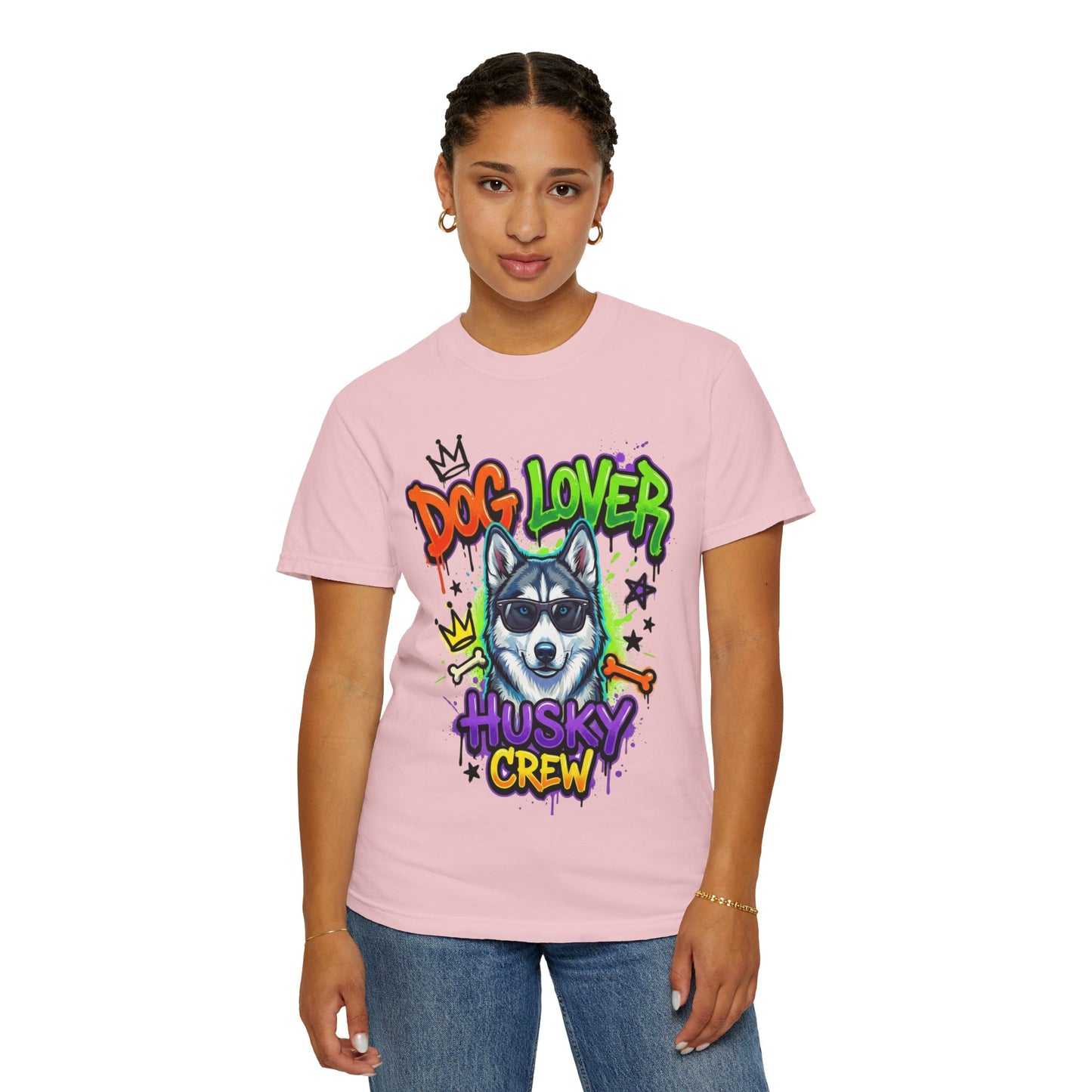 Dog Lover Husky Crew T-Shirt