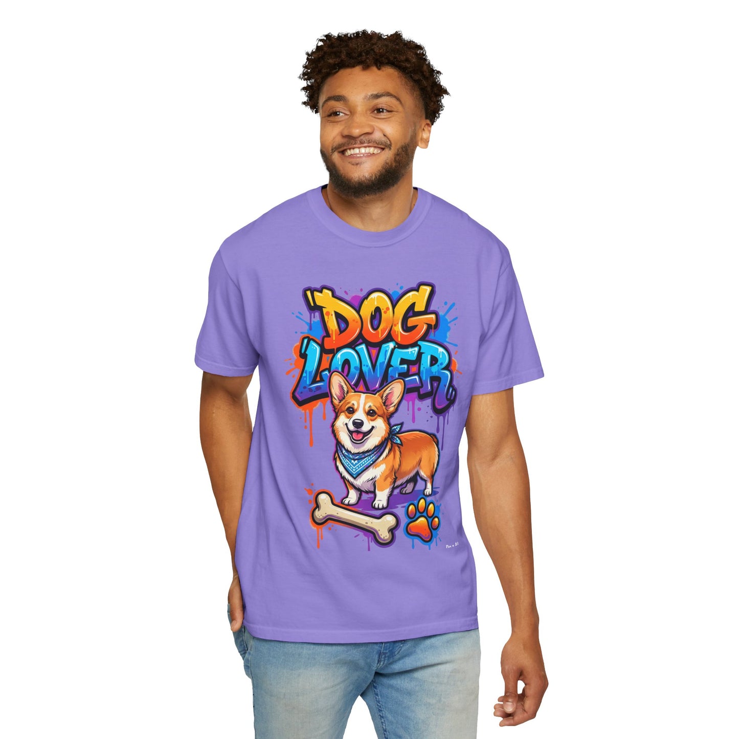 Dog Lover T-Shirt — Cute Corgi Graphic Tee