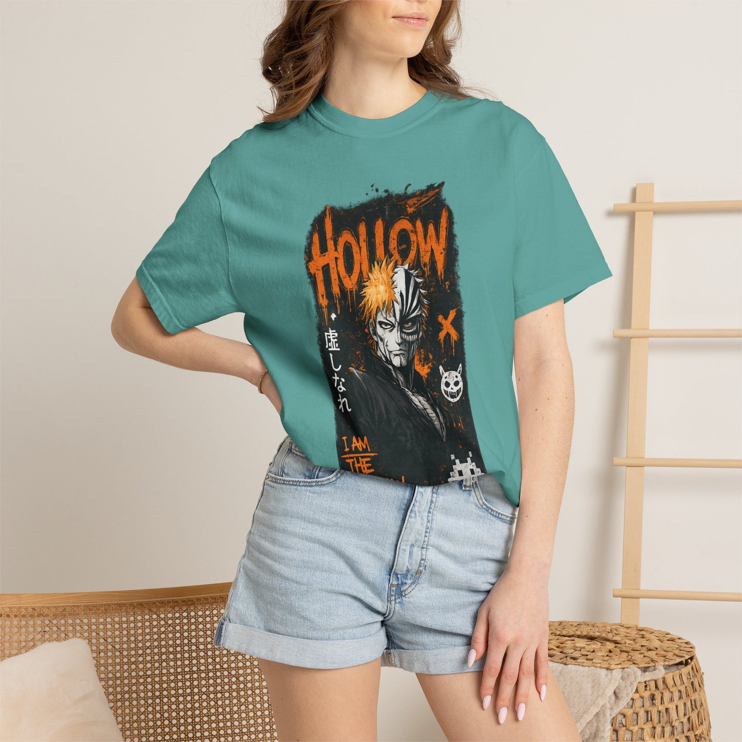 Hollow Anime Graphic T-Shirt — I Am The Hollow Illustration