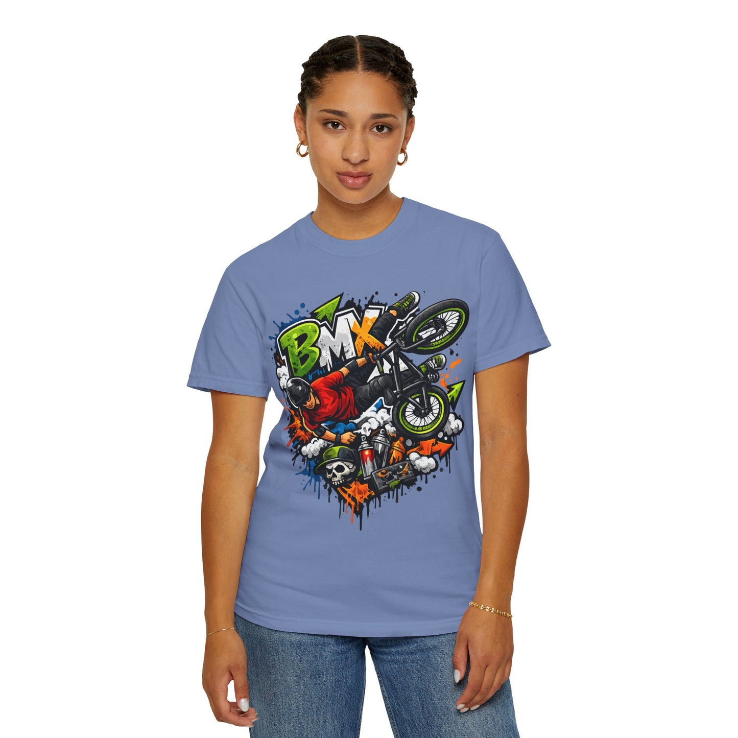 BMX Stunt Rider Graphic T-Shirt