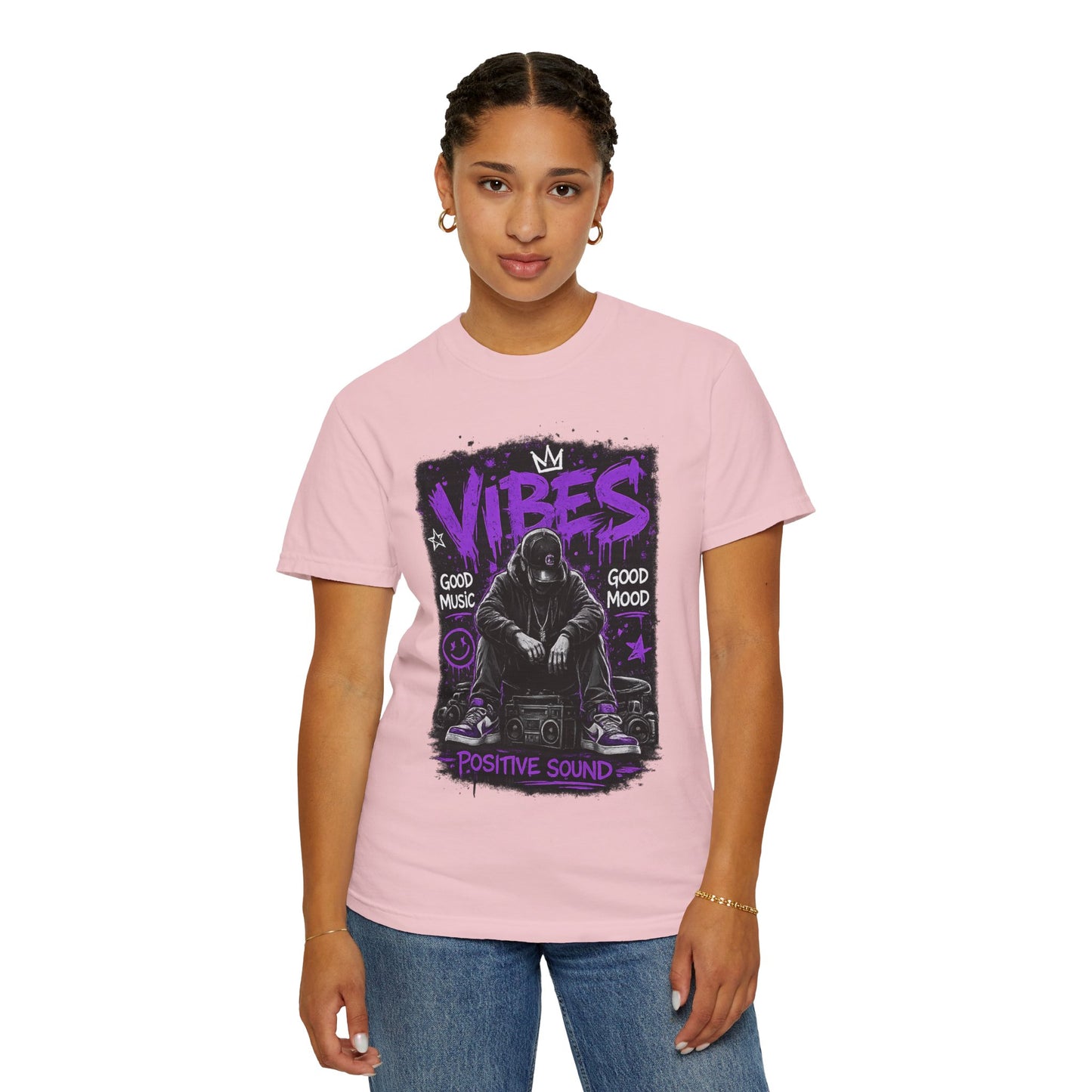Vibes Graphic T-Shirt — Positive Sound Music Tee