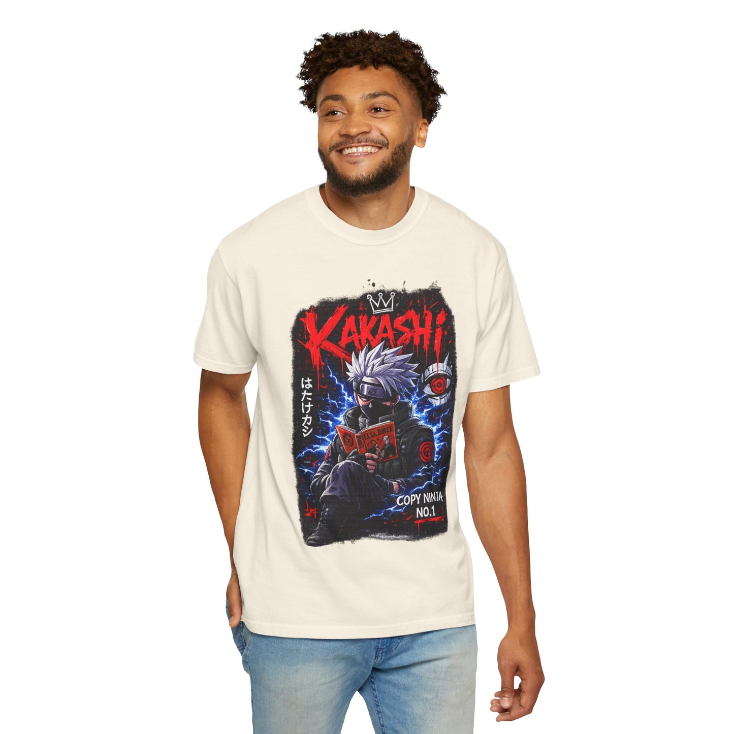 Kakashi Anime T-Shirt — 'Copy Ninja No.1' Anime Graphic Tee