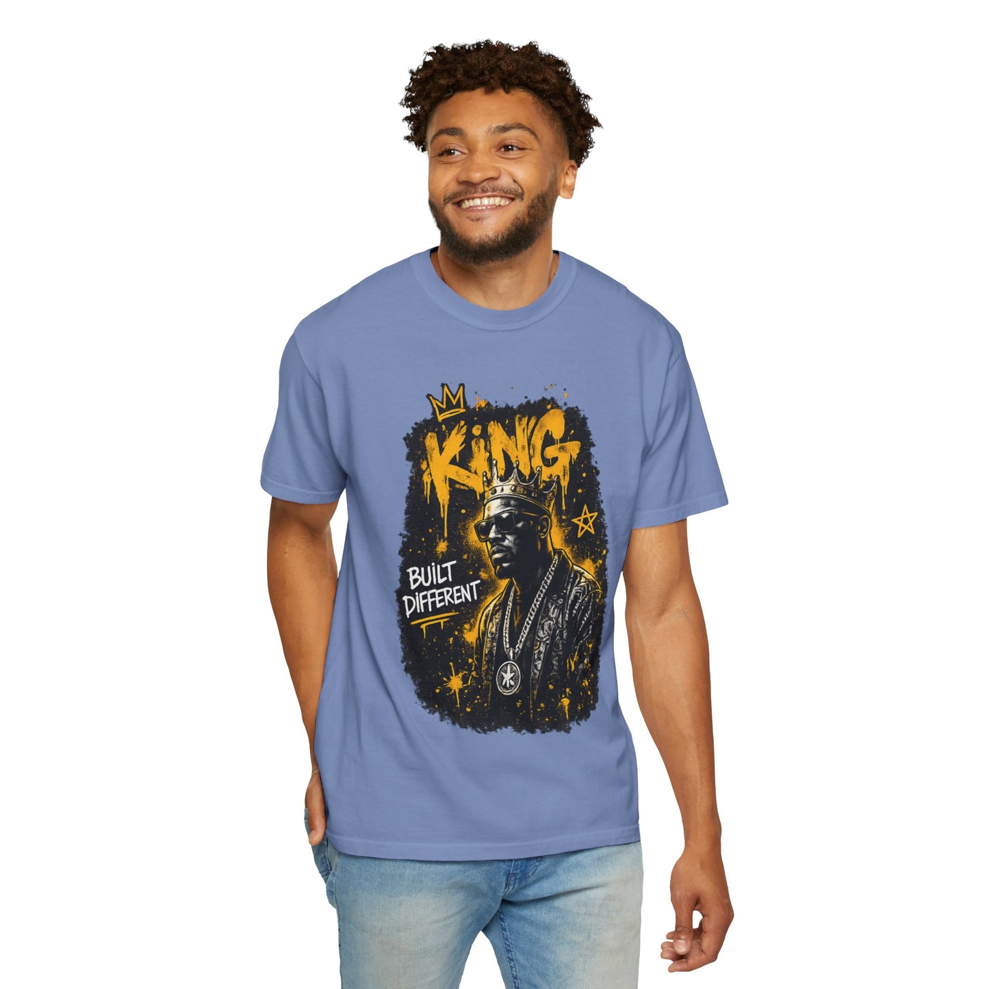 King Built Different T-Shirt — Urban Retro Graphic Tee
