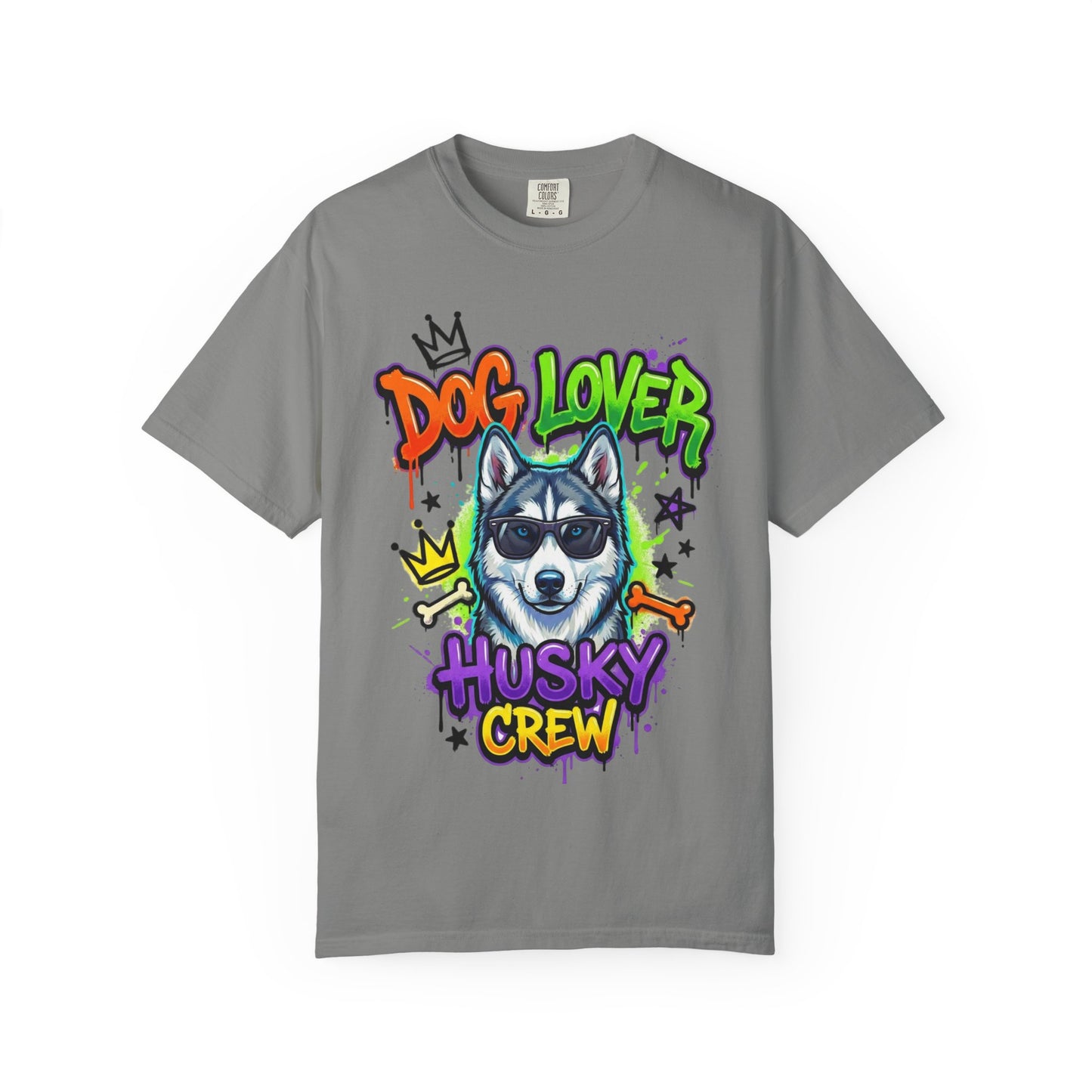 Dog Lover Husky Crew T-Shirt