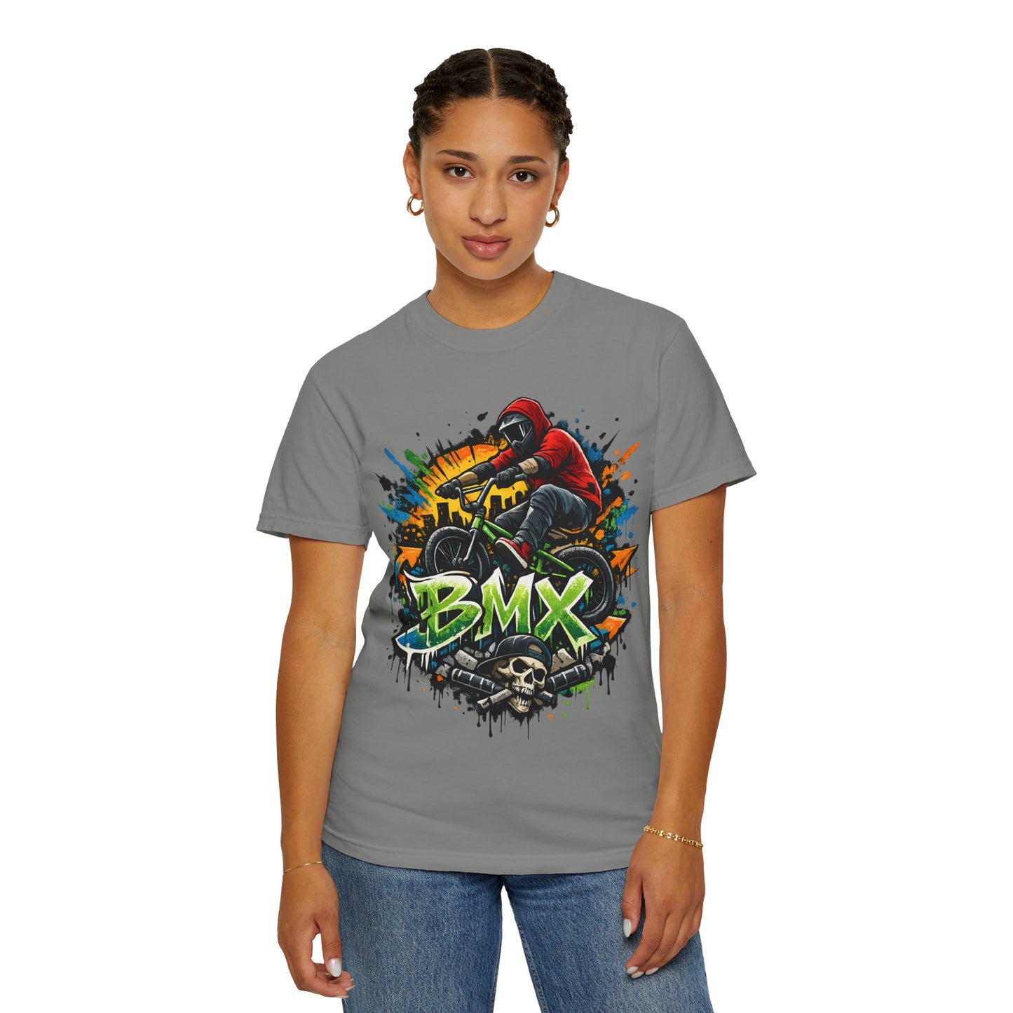 BMX Graphic T-Shirt — Urban Street Bike Rider Tee