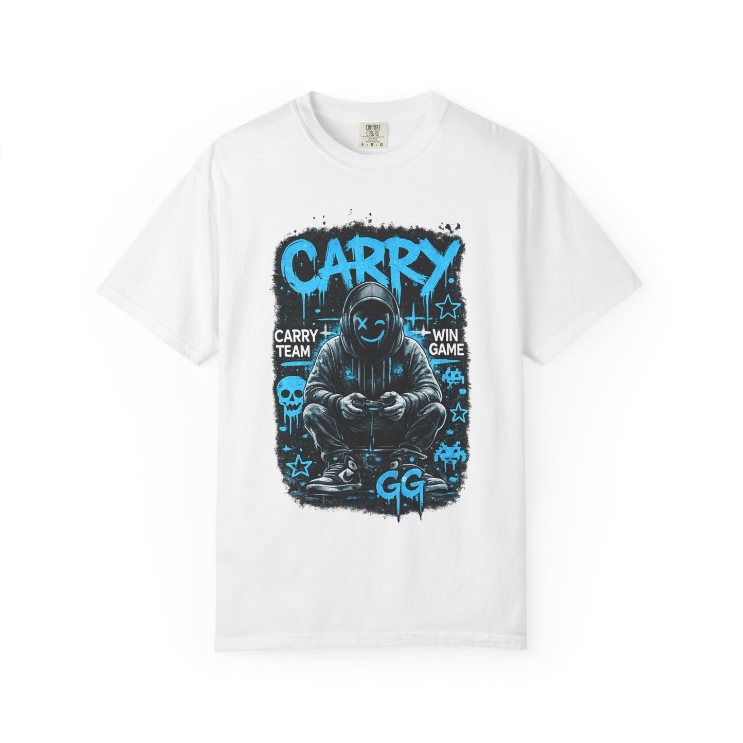 Carry Gamer Hoodie T-Shirt | Esports Gamer Graphic Tee