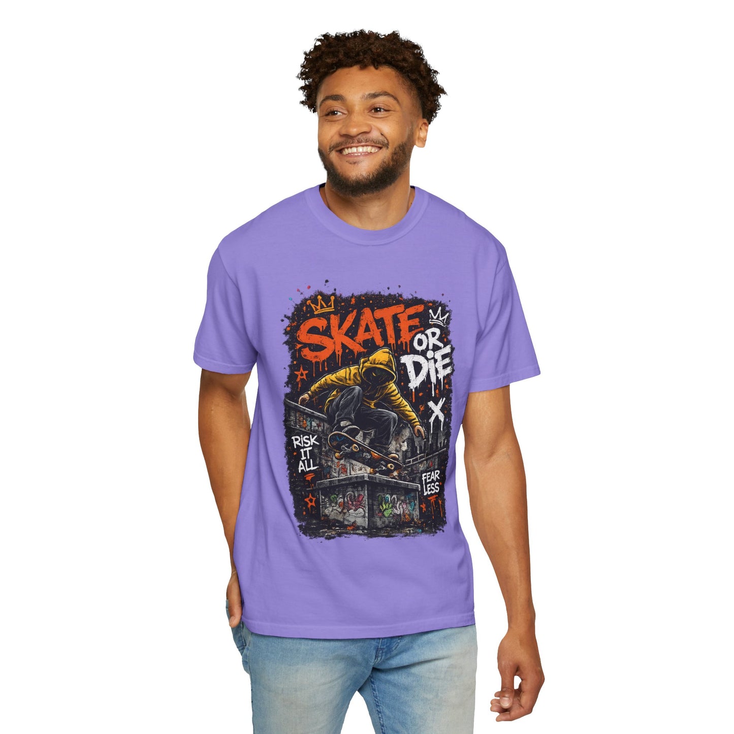 Skate or Die T-Shirt — Fearless Street Skateboard Graphic Tee