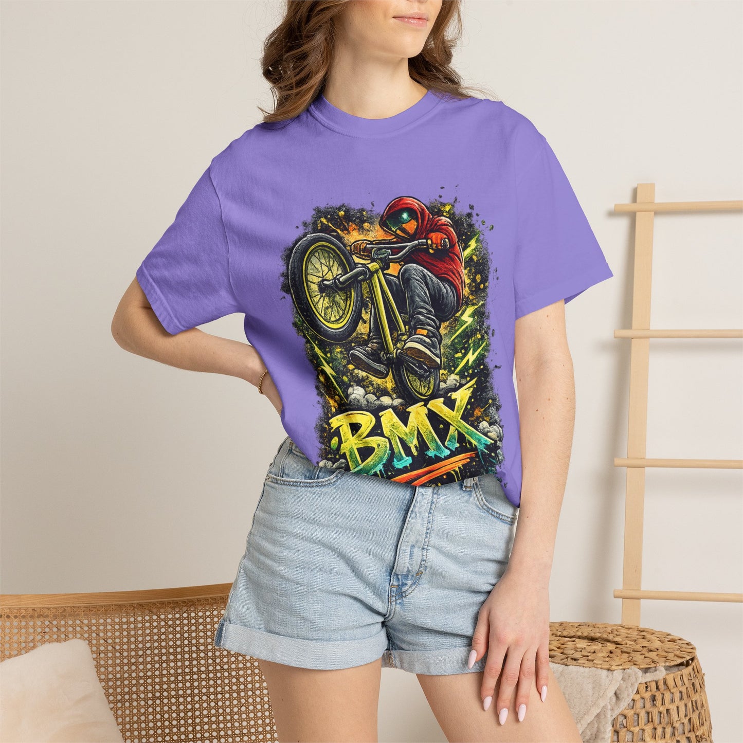 BMX Stunt Rider T‑Shirt