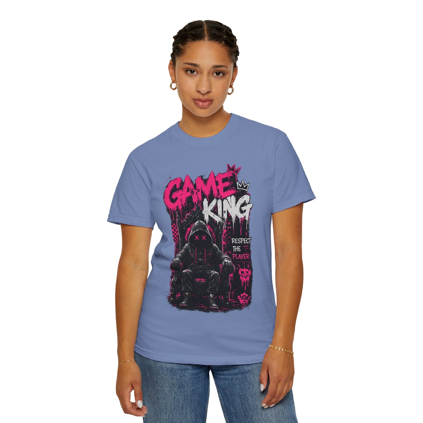 Game King Graphic T-Shirt — 'Respect The Player' Gamer Streetwear