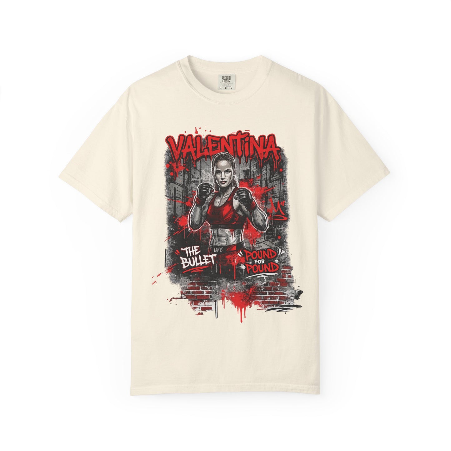 Valentina 'The Bullet' UFC T-Shirt — Women's Fighter Graphic Tee