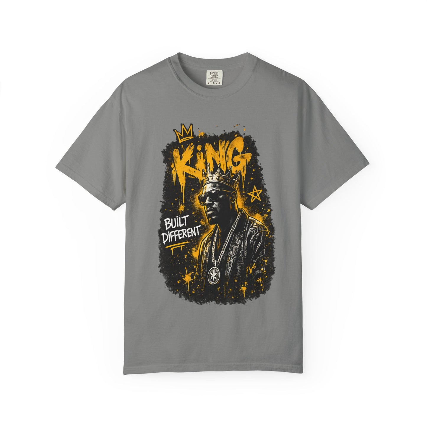 King Built Different T-Shirt — Urban Retro Graphic Tee