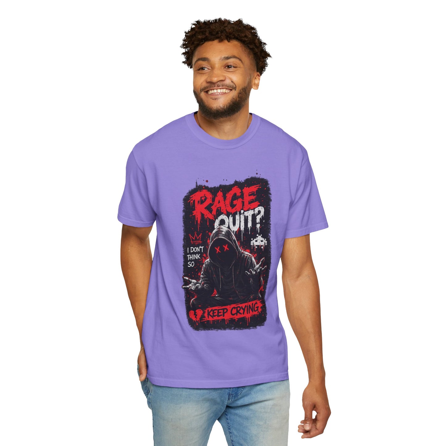 Rage Quit? Keep Crying Graphic T-Shirt