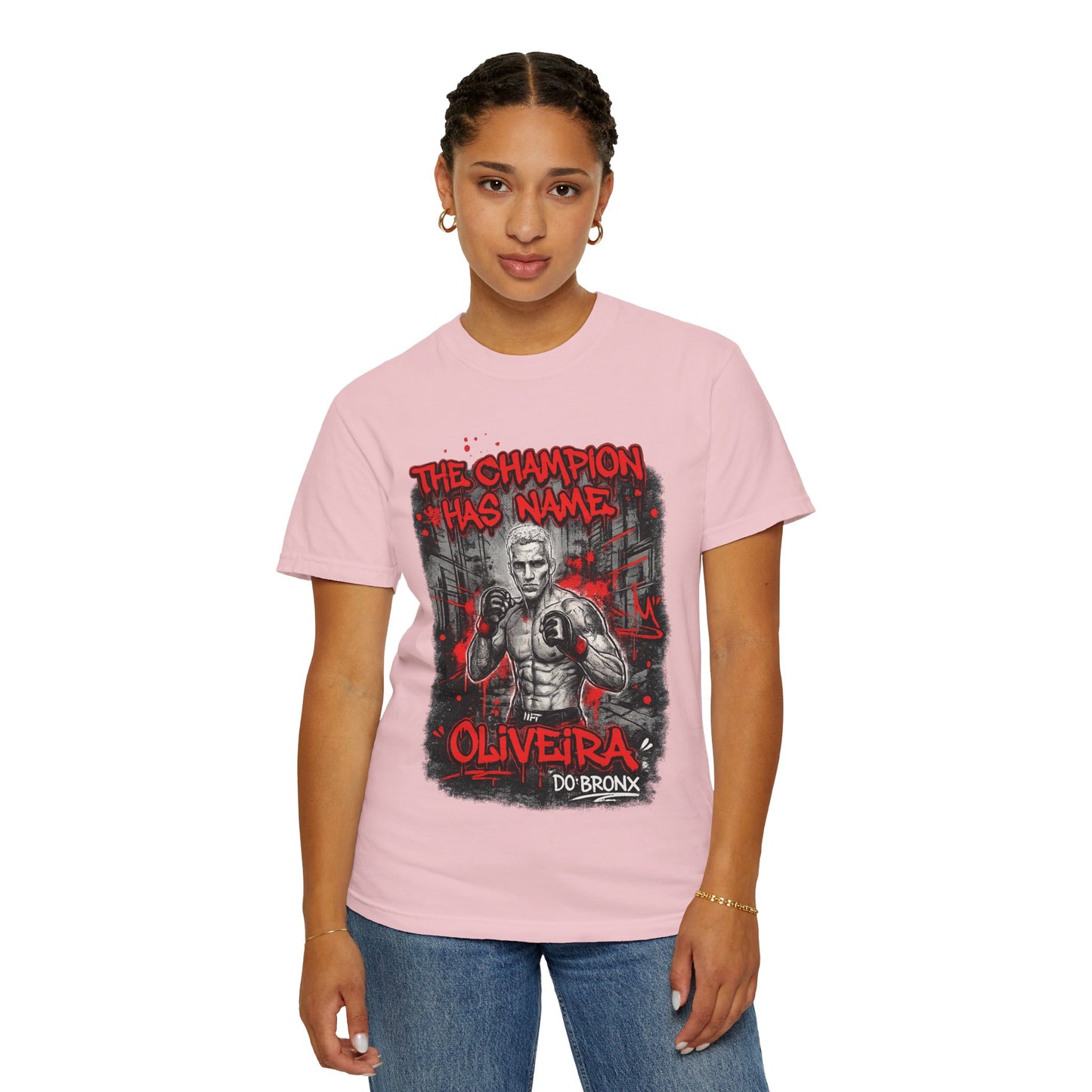 Oliveira 'The Champion Has Name' UFC Graphic T-Shirt