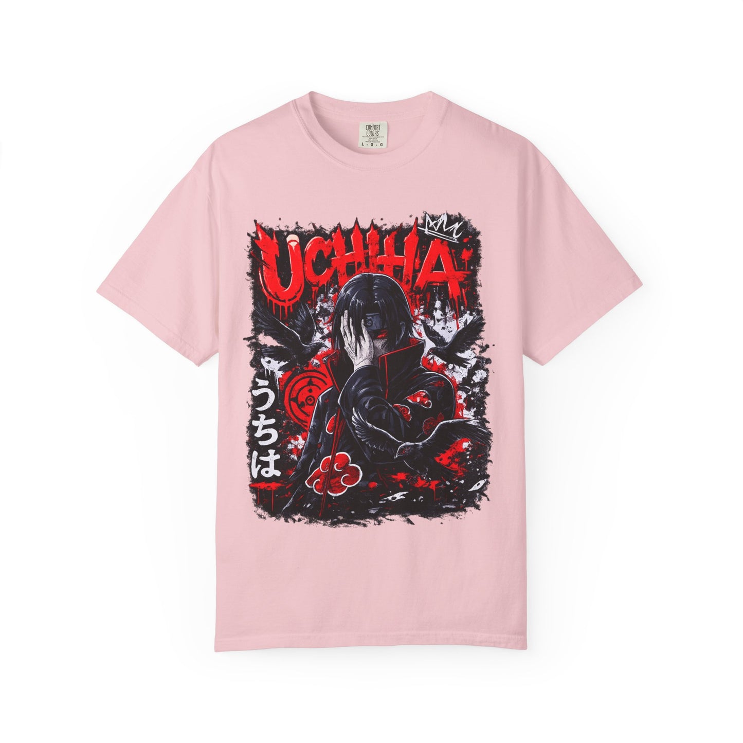 Uchiha Anime Graphic T-Shirt — Dark Manga Ninja Art Tee