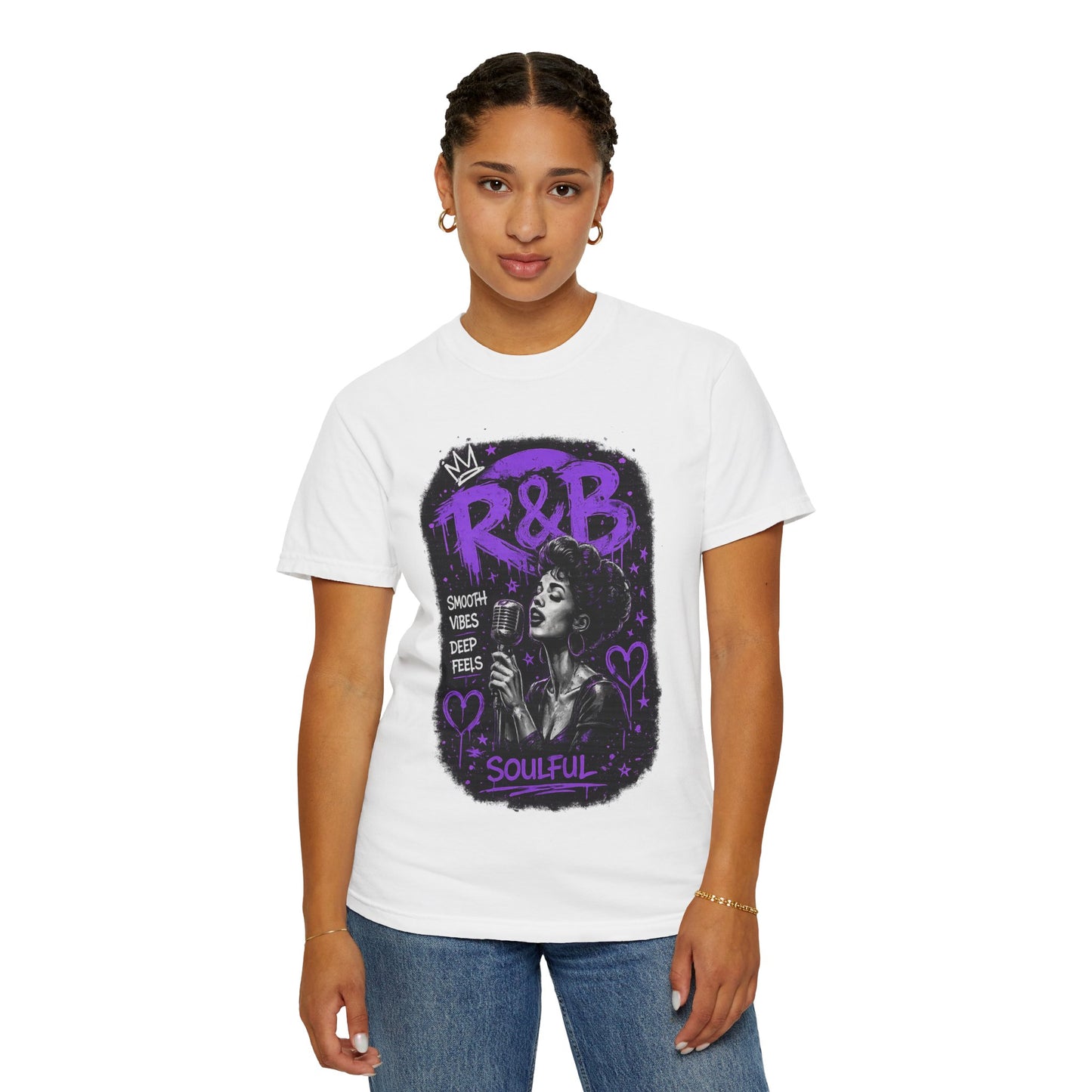 R&B Soulful Music Graphic T-Shirt — "Smooth Vibes, Deep Feels"
