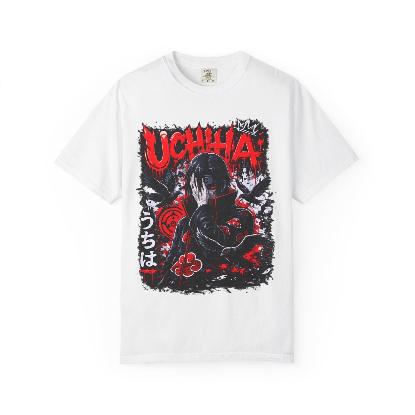 Uchiha Anime Graphic T-Shirt — Dark Manga Ninja Art Tee