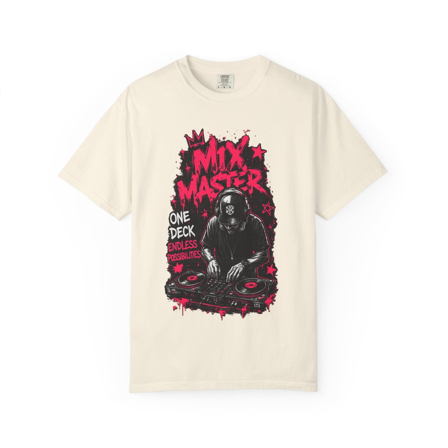 Mix Master DJ T-Shirt — Vintage Turntablist Graphic Tee