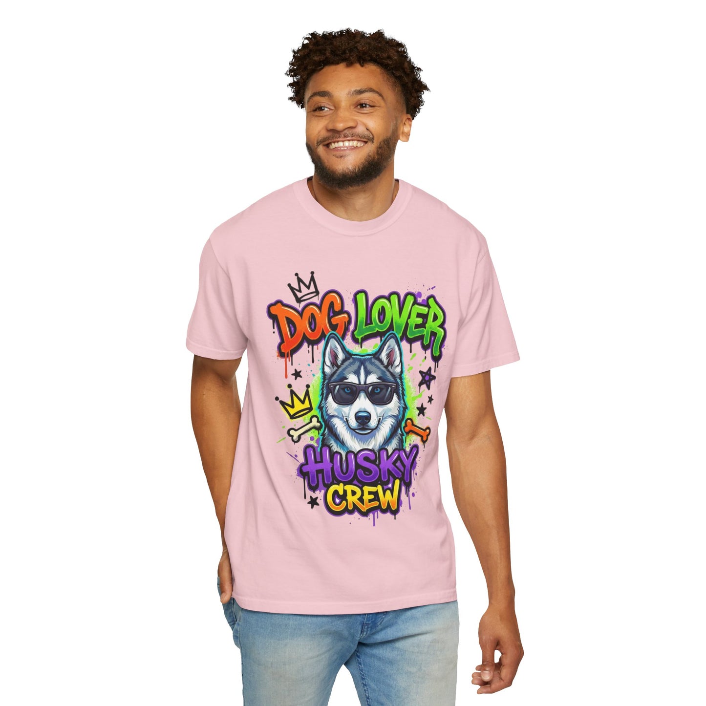 Dog Lover Husky Crew T-Shirt
