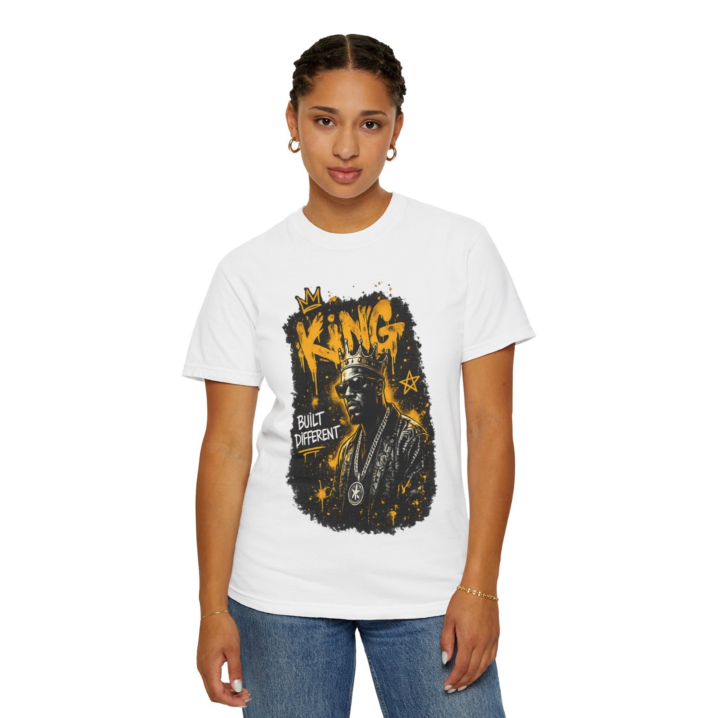 King Built Different T-Shirt — Urban Retro Graphic Tee