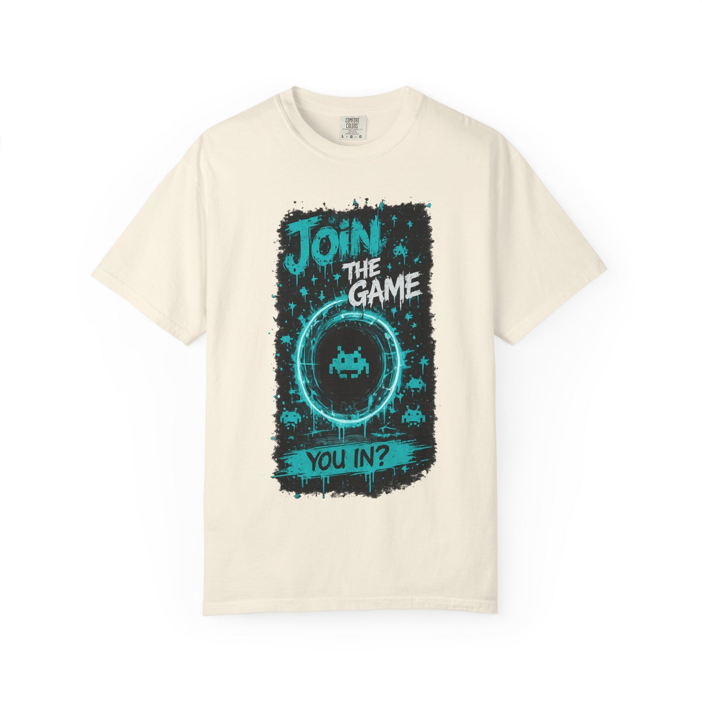 Join The Game Retro Arcade T-Shirt — 'You In?' Gamer Graphic Tee