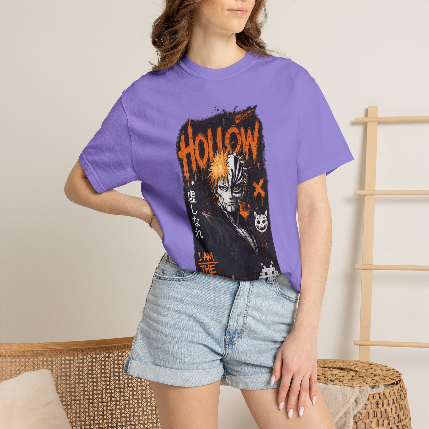 Hollow Anime Graphic T-Shirt — I Am The Hollow Illustration