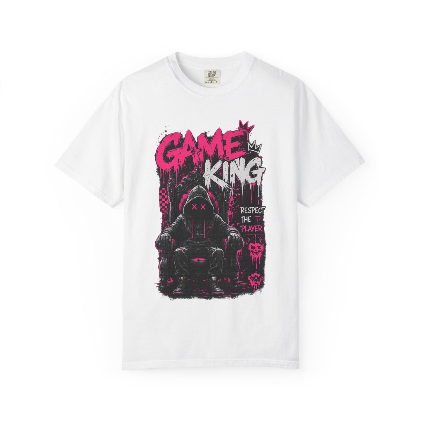 Game King Graphic T-Shirt — 'Respect The Player' Gamer Streetwear