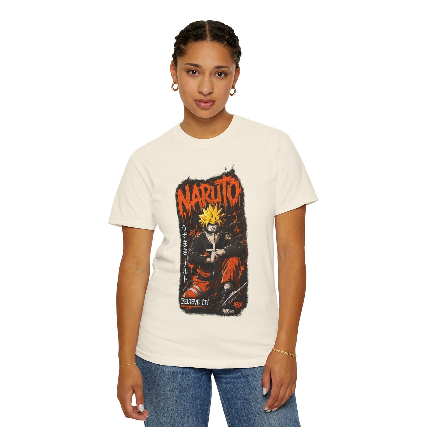 Naruto Graphic T-Shirt — Vintage Anime Design