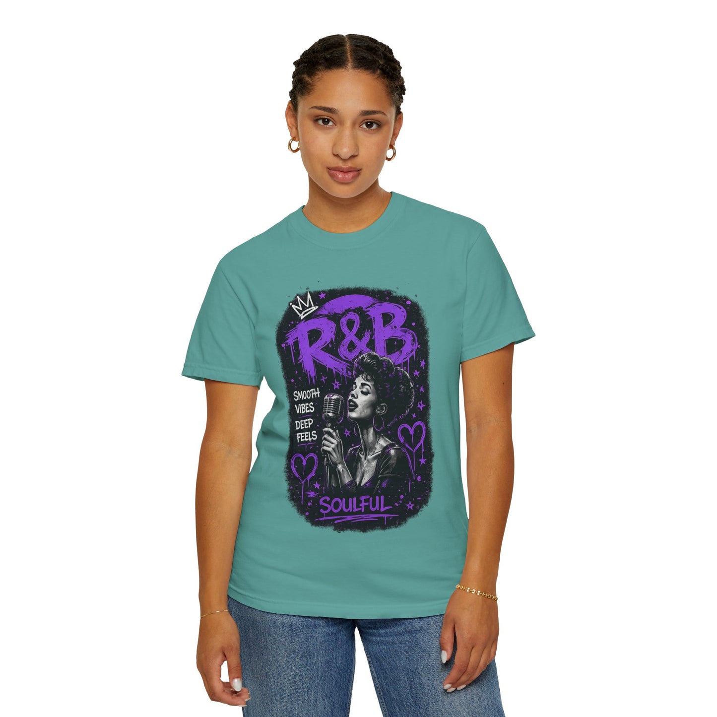 R&B Soulful Music Graphic T-Shirt — "Smooth Vibes, Deep Feels"