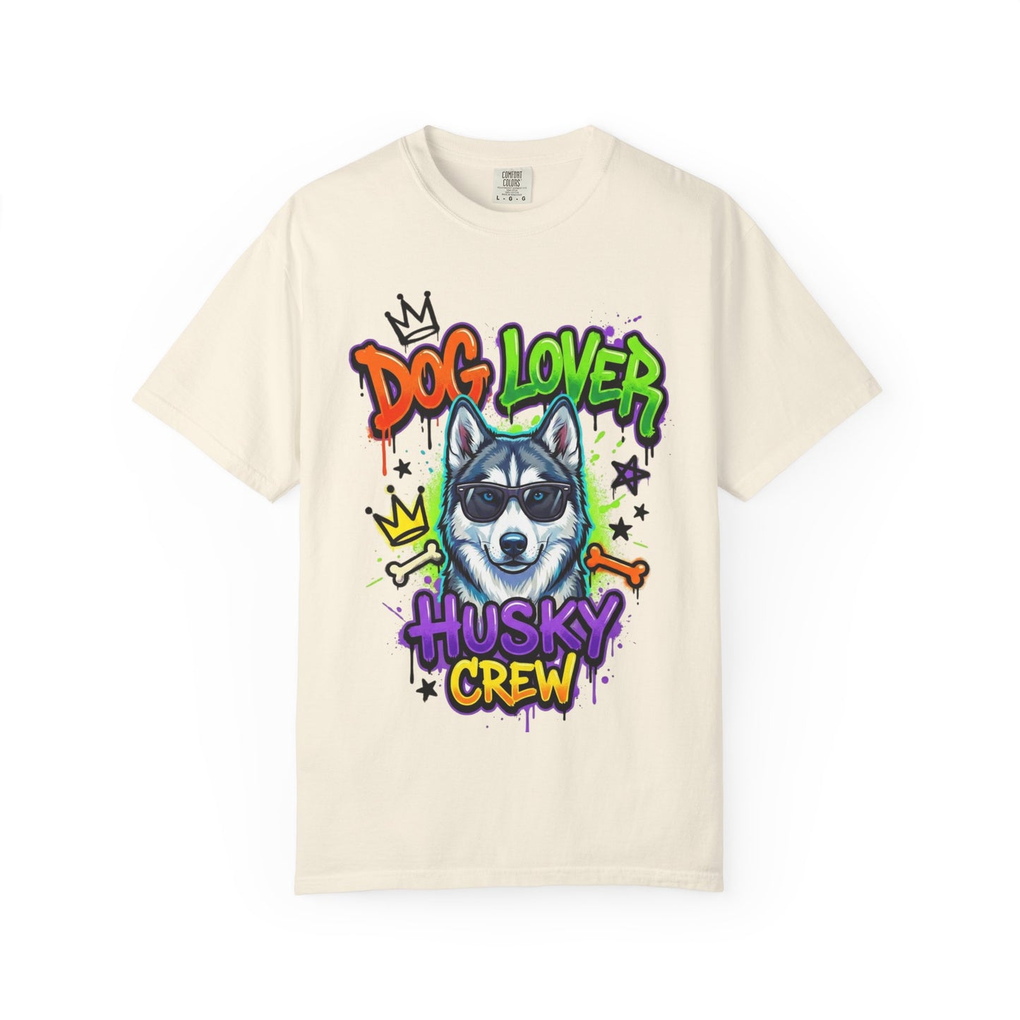 Dog Lover Husky Crew T-Shirt