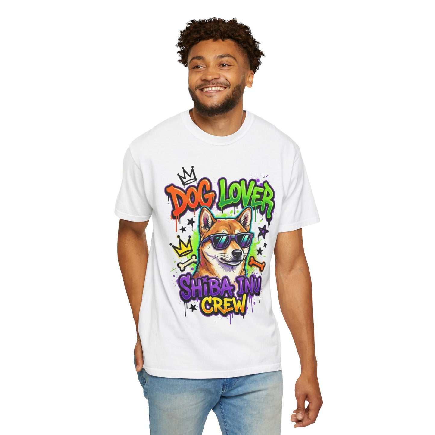 Dog Lover Shiba Inu Crew T-Shirt