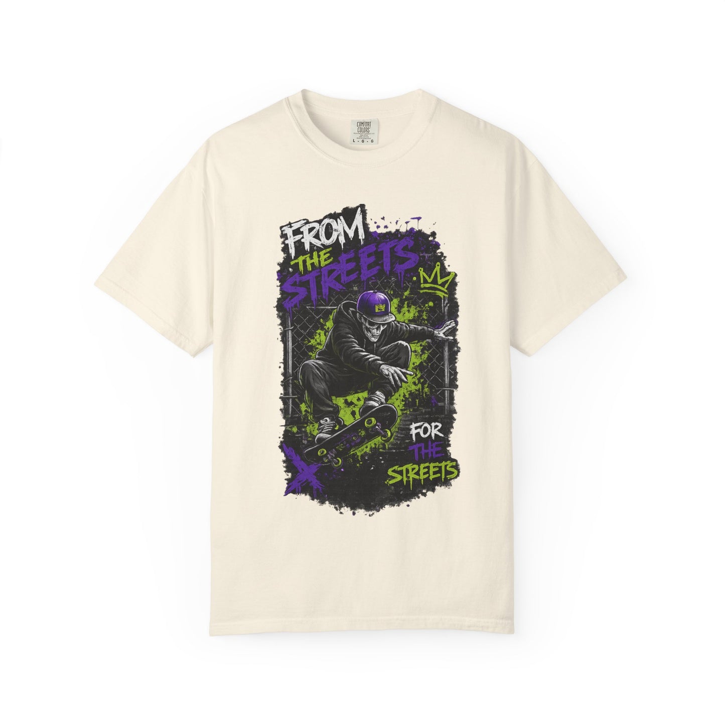 From the Streets Skateboard T-Shirt — Urban Skate Crew Graphic Tee