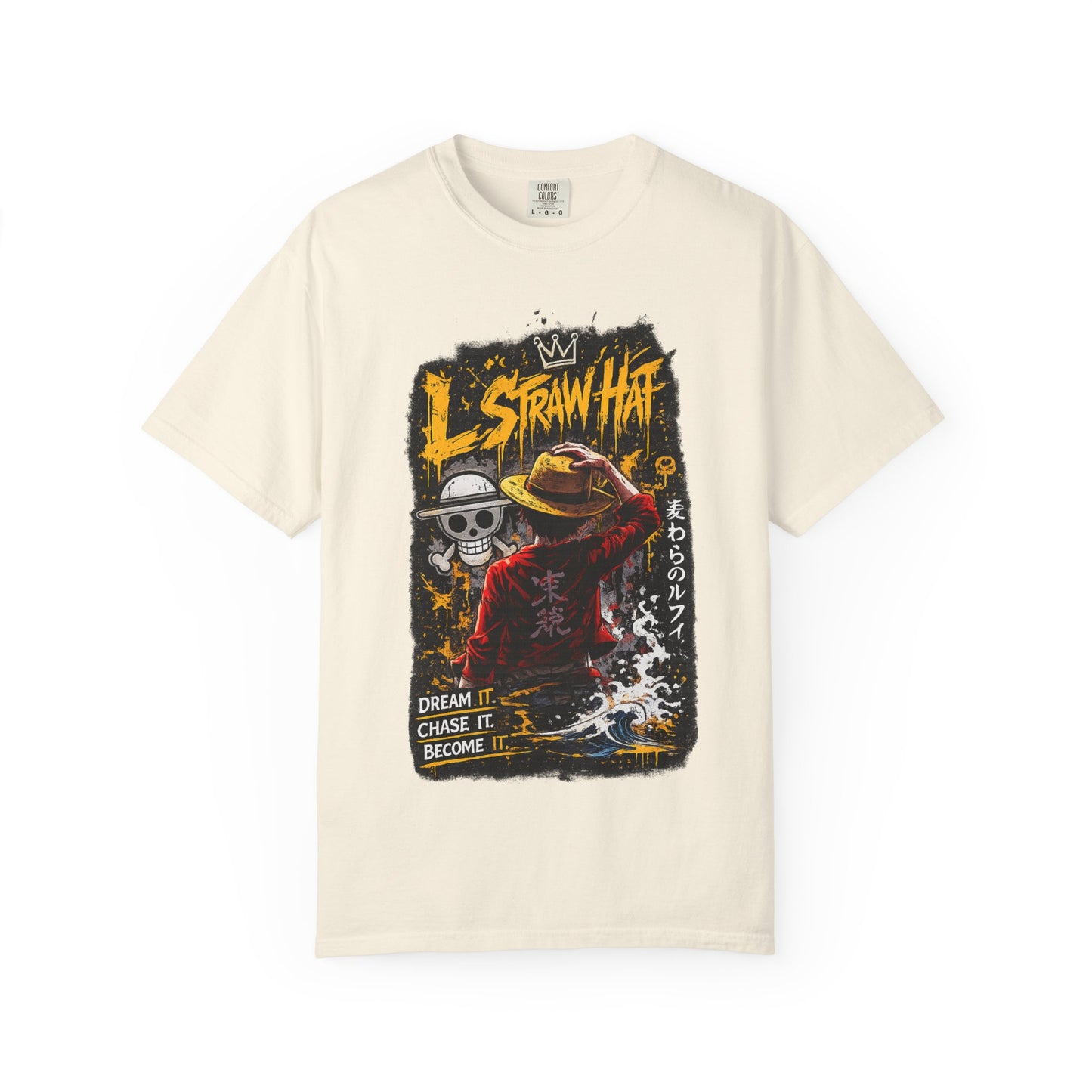 Straw Hat Crew Anime Graphic T-Shirt — "Dream It. Chase It. Become It."